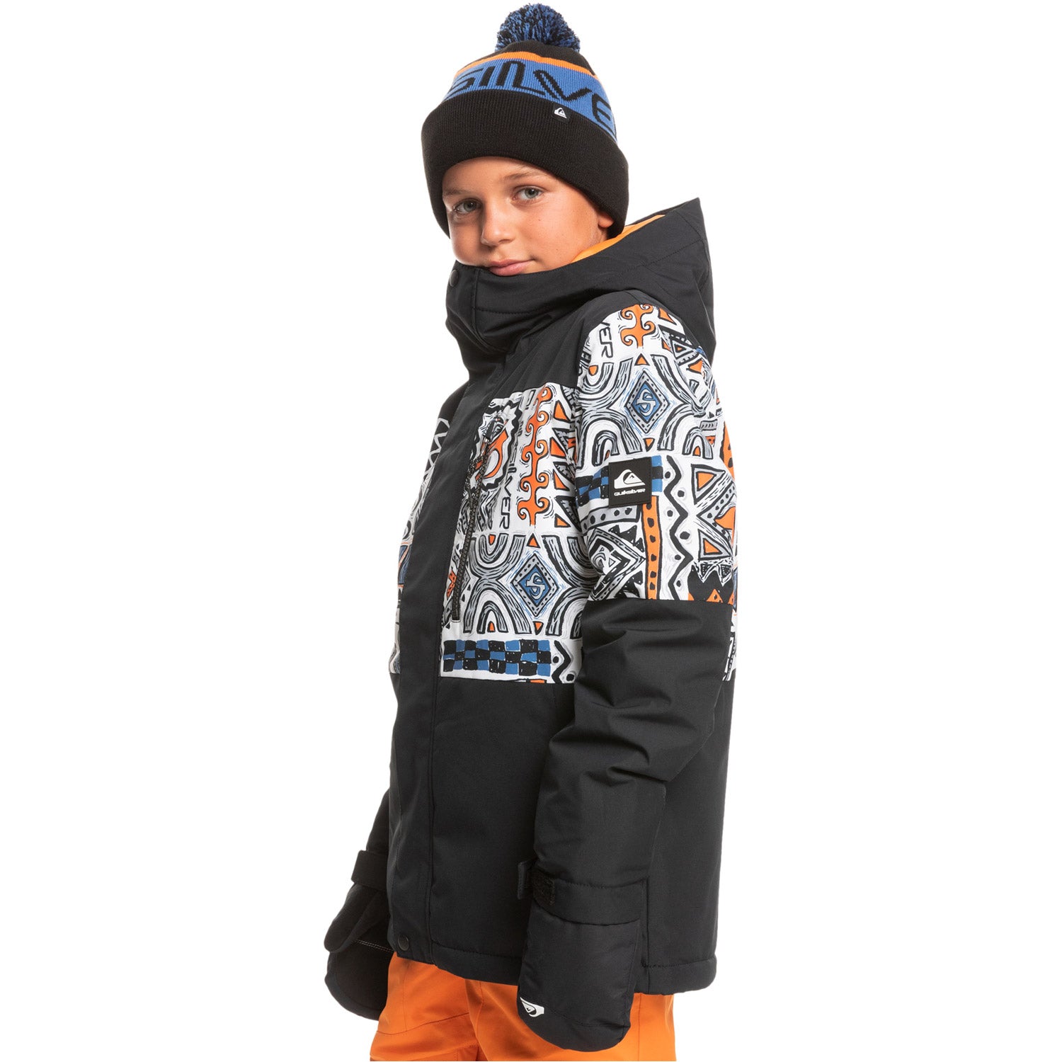 Boy's Mission Printed Block Insulated Jacket