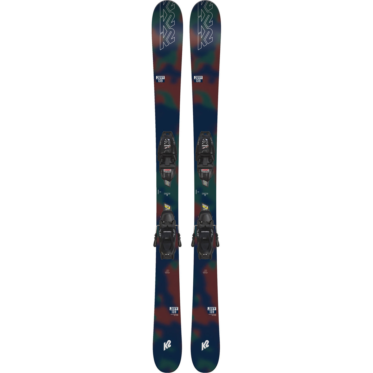 K2 Juvy Jr Ski w/ 7.0 FDT Bindings 2024