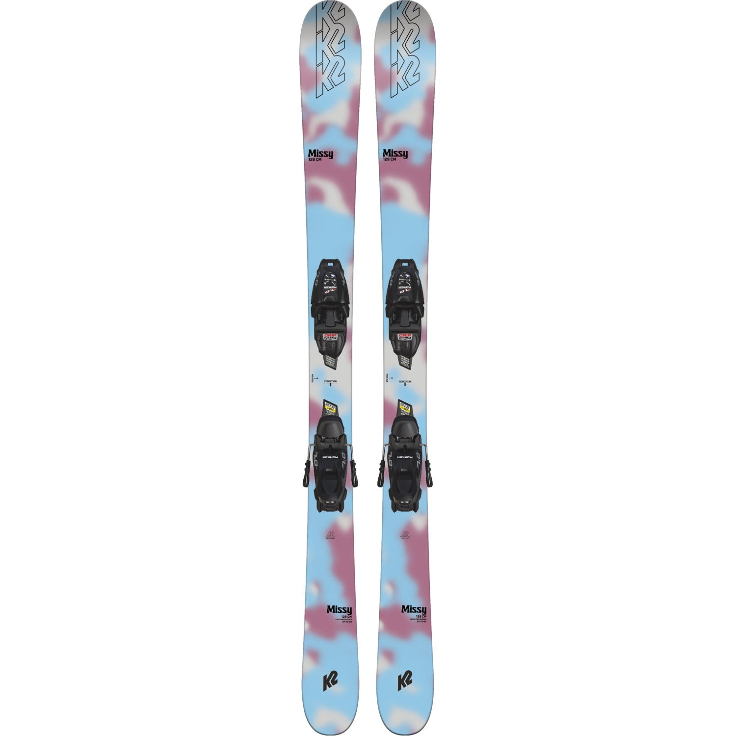 K2 Missy Jr Ski w/ 7.0 FDT Bindings 2024