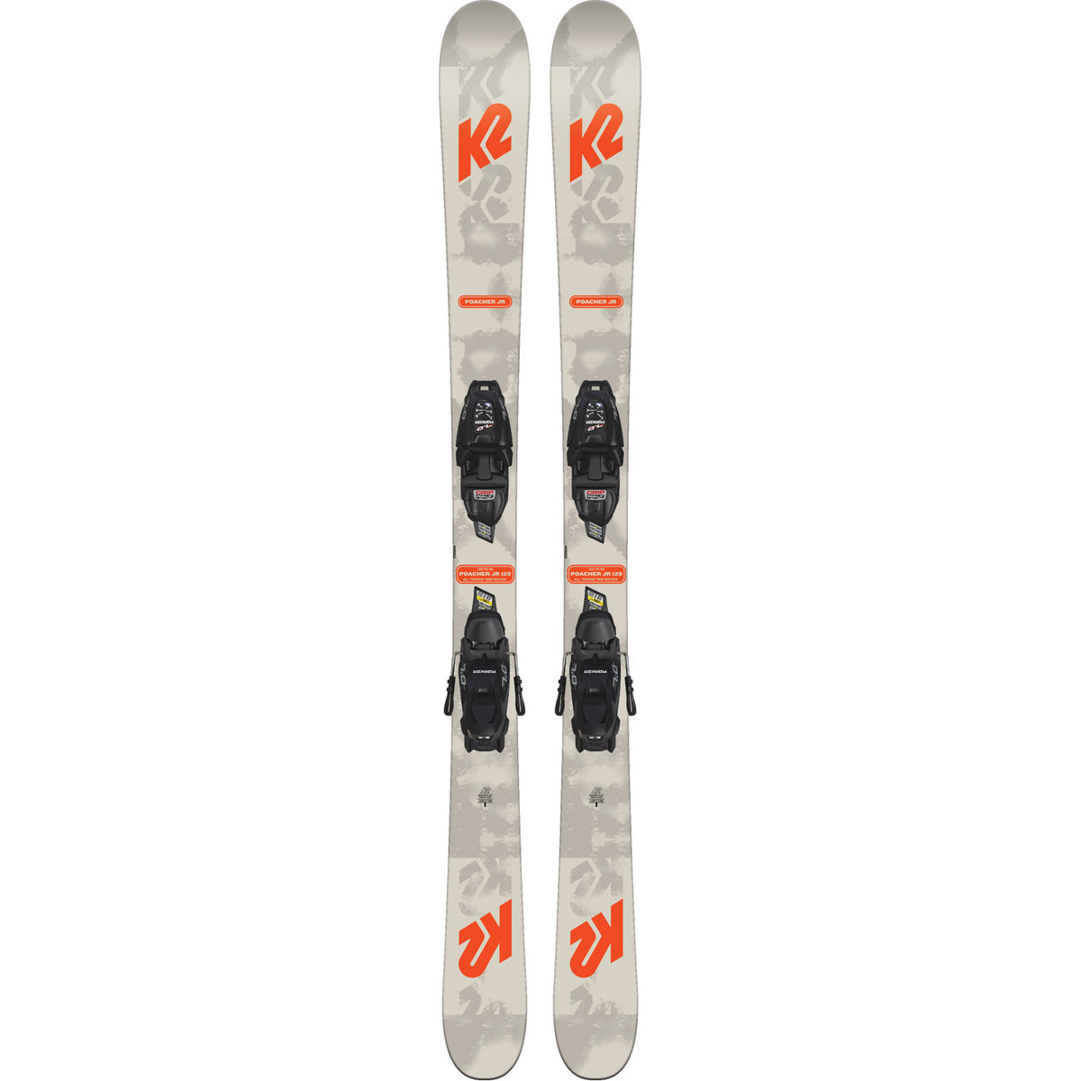 K2 Poacher Jr Ski w/ 7.0 FDT Bindings 2024