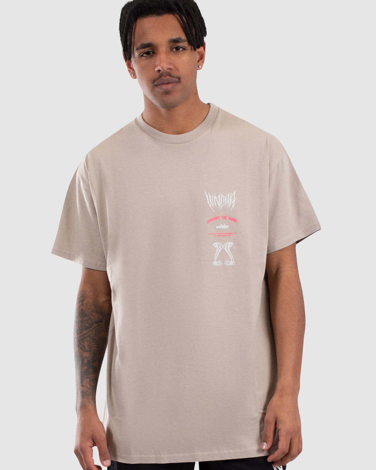 Vulcan Custom Fit Tee - Stone