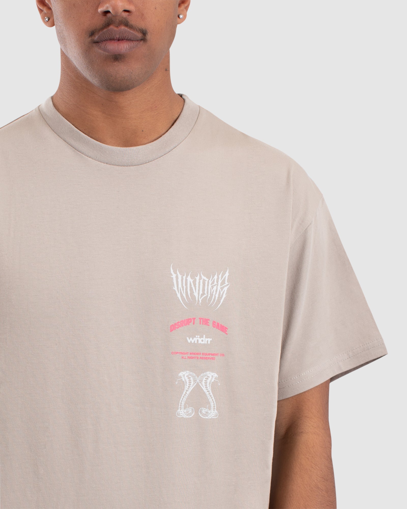 Vulcan Custom Fit Tee - Stone