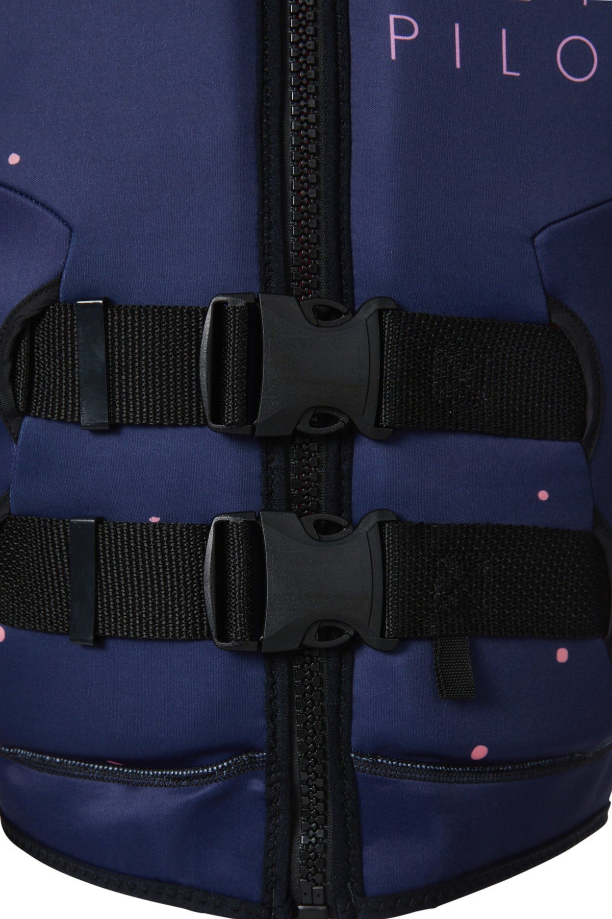 Jet Pilot Wings Youth Cause Neo Life Jacket Navy