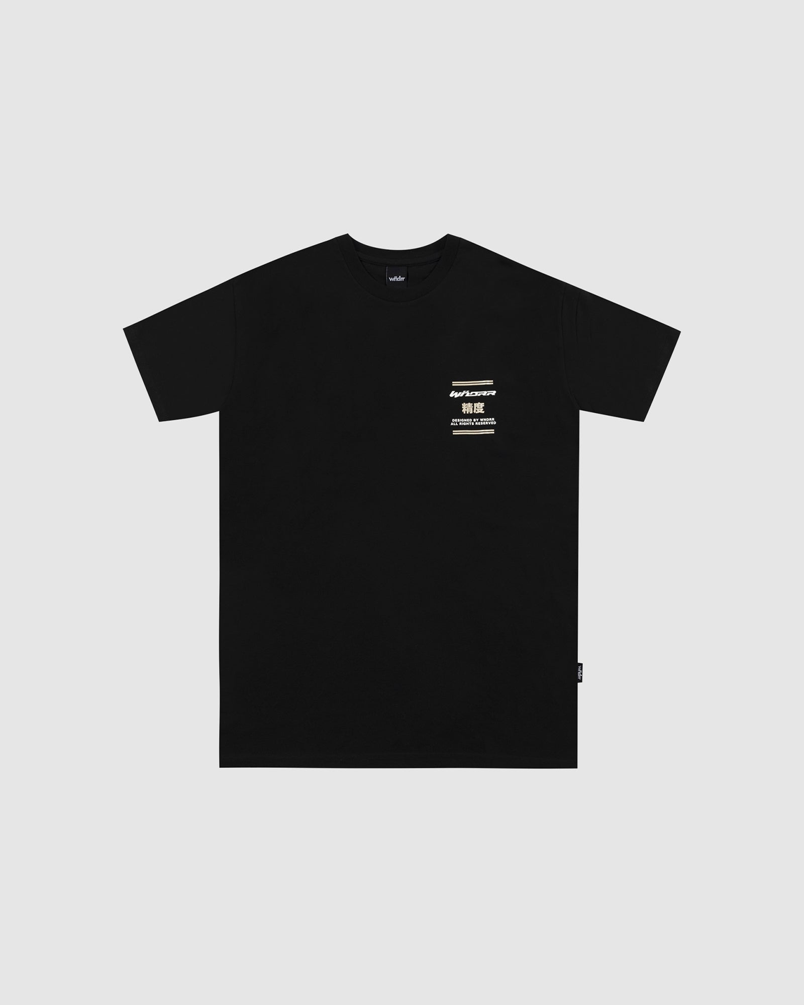FORTRESS CUSTOM FIT TEE - BLACK