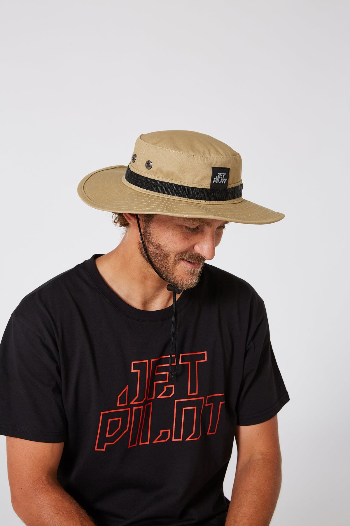 Hiker Mens Wide Brim Bucket