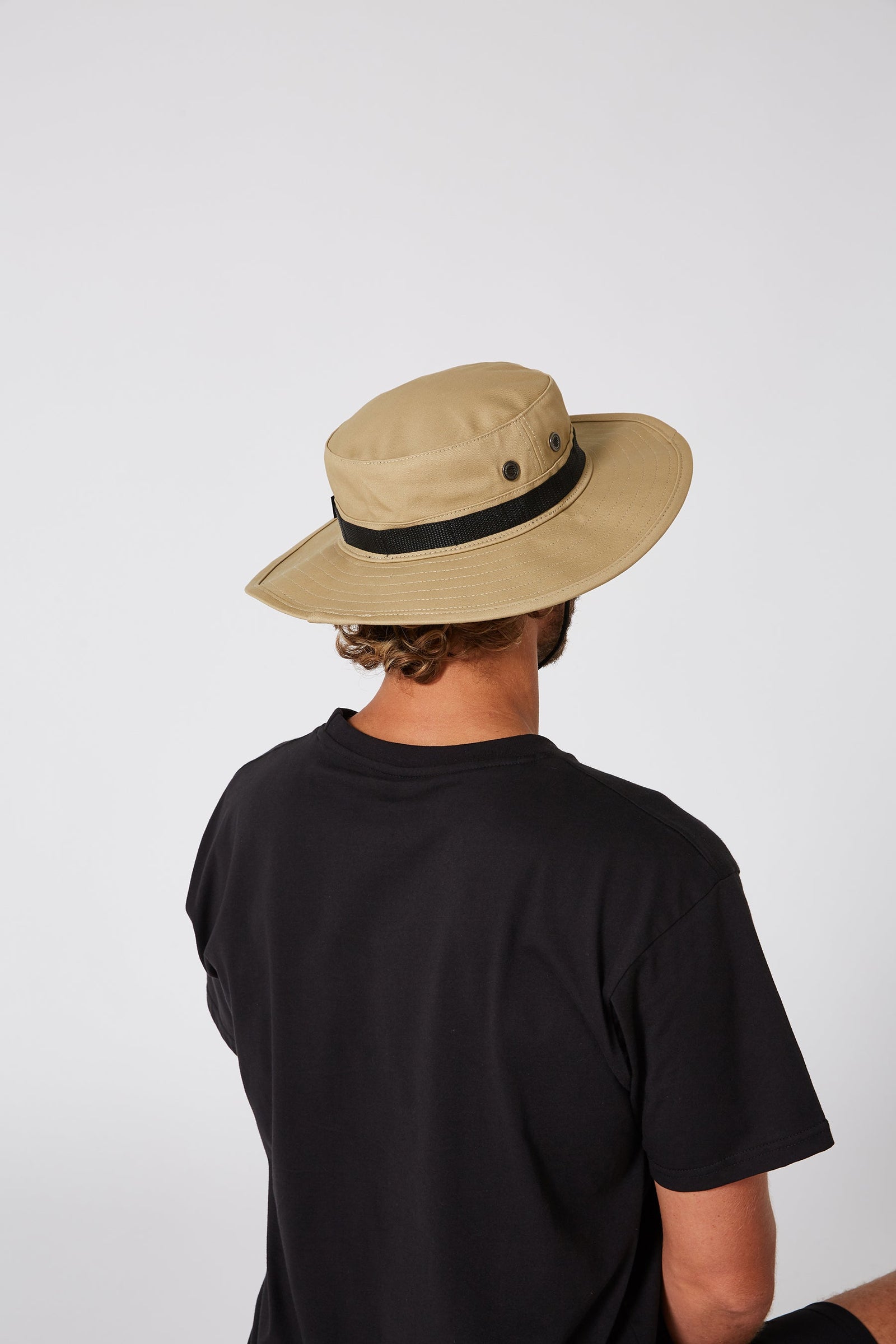 Hiker Mens Wide Brim Bucket