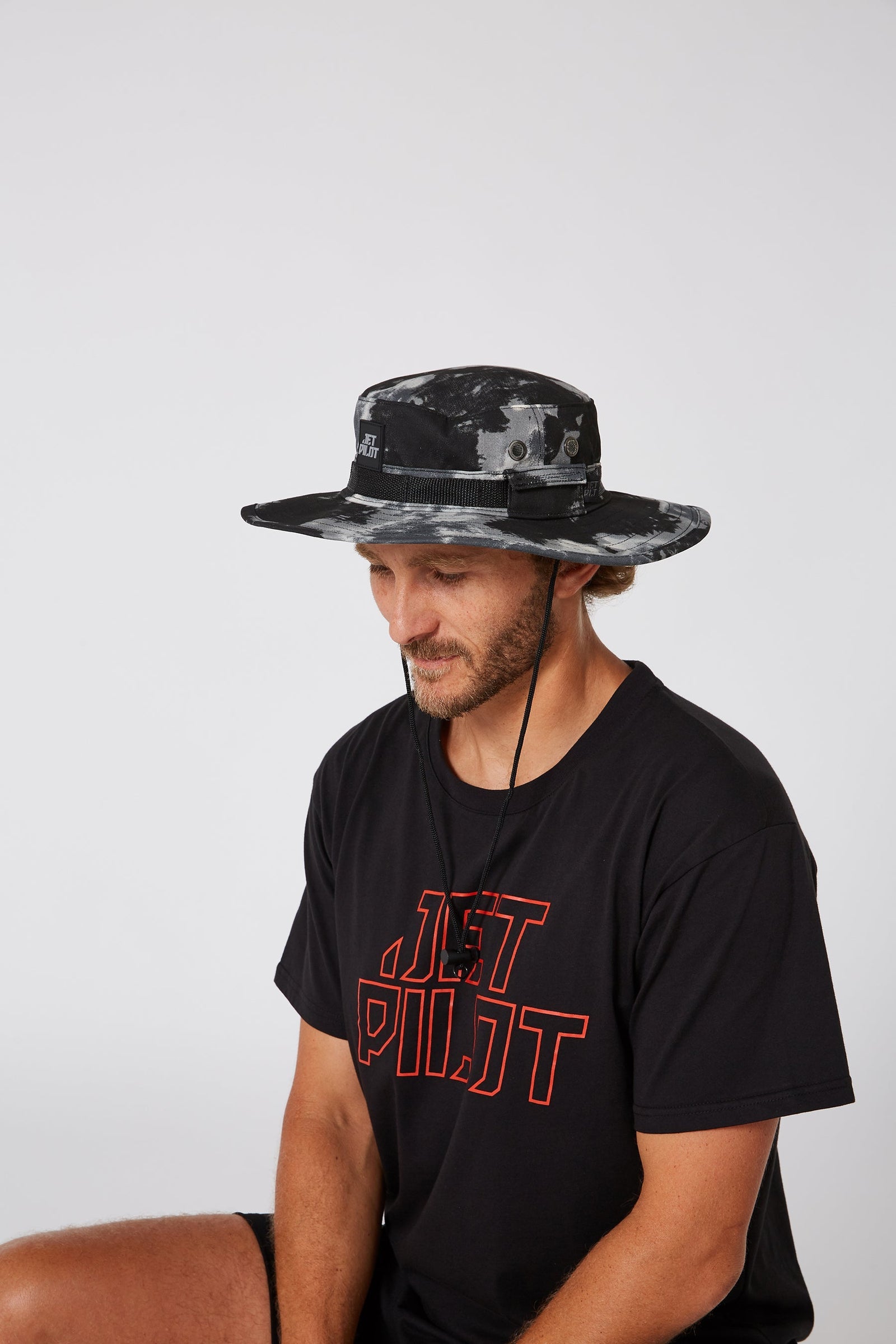 Hiker Mens Wide Brim Bucket