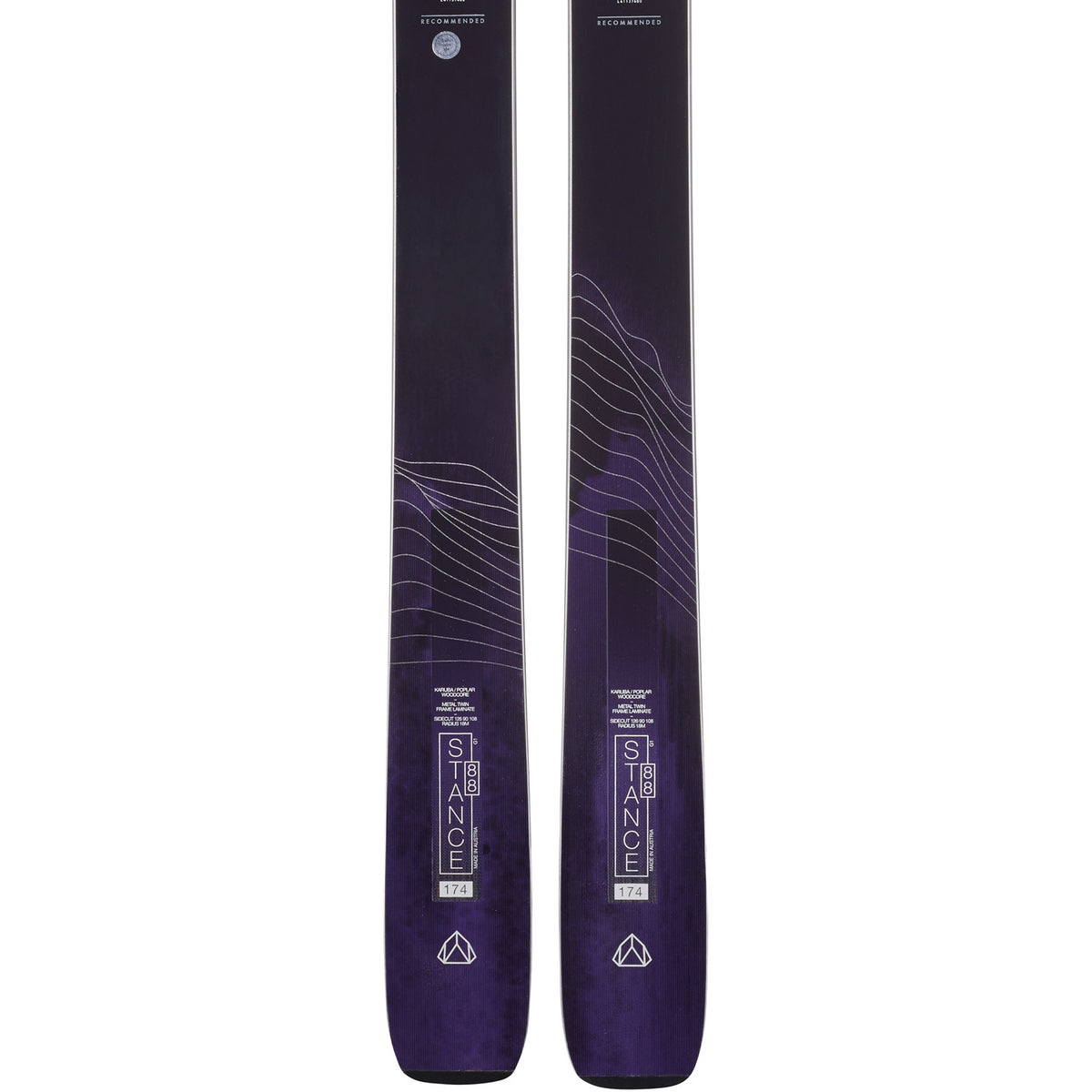 Stance 88 Womens Skis 2023