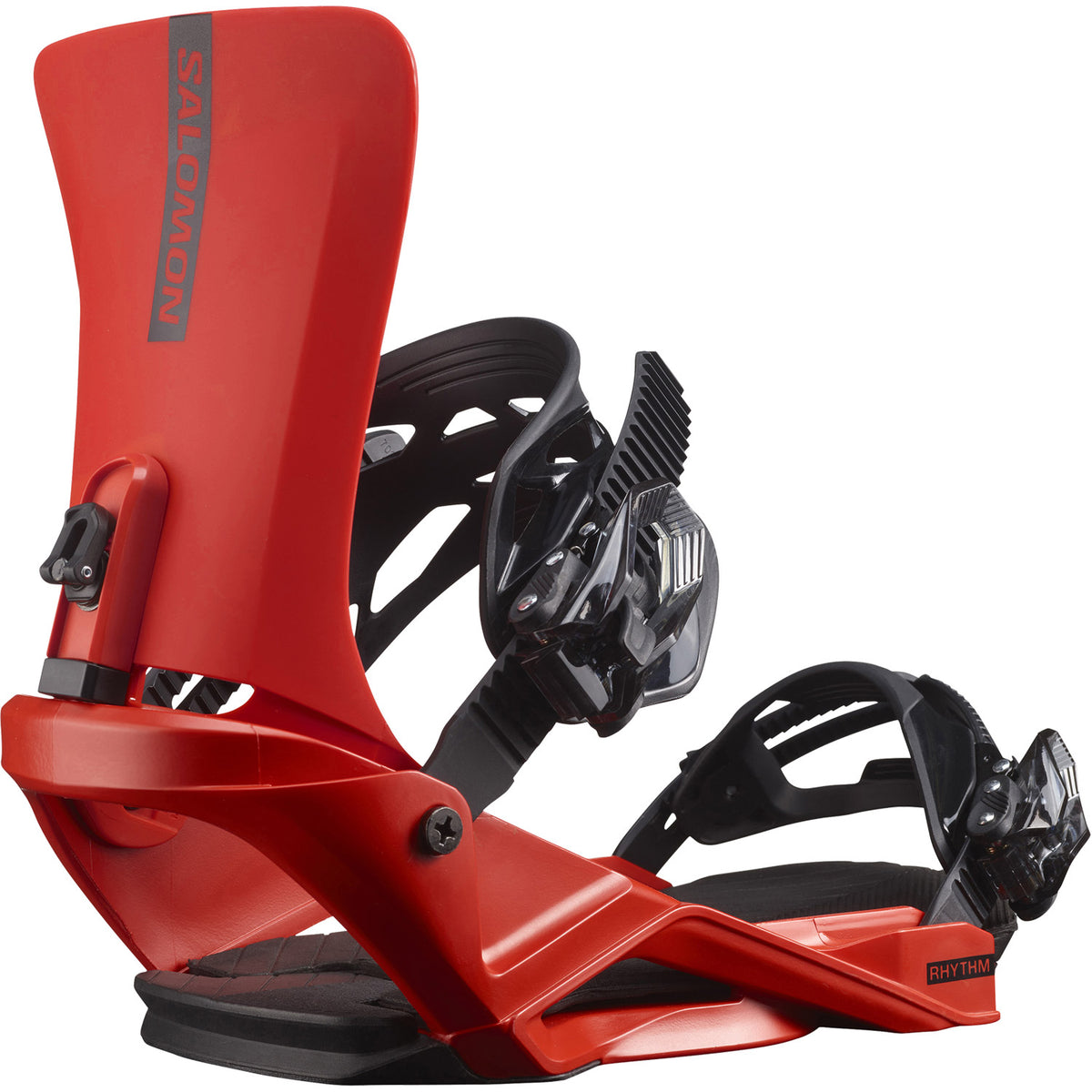 Salomon Rhythm Snowboard Bindings Red