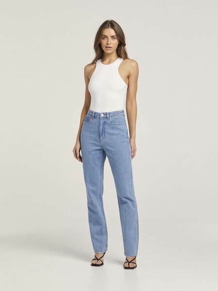 High Straight 80 Hemp Jean