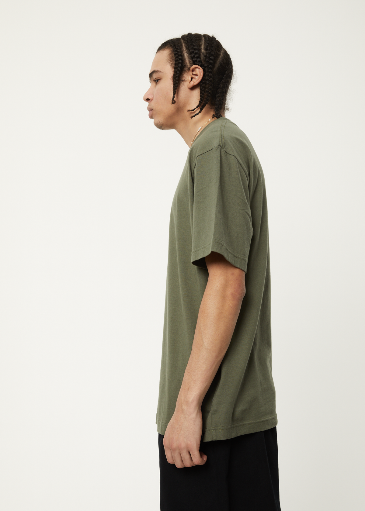 Calico - Recycled Retro Logo T-Shirt - Cypress