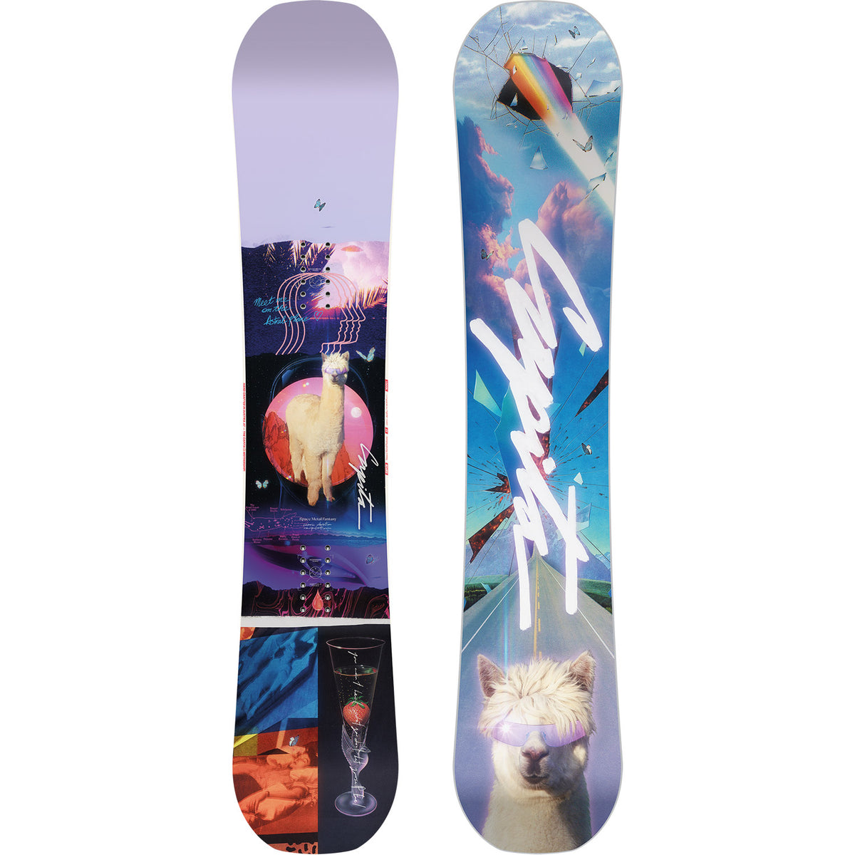 Capita Space Metal Fantasy Womans Snowboard 2022