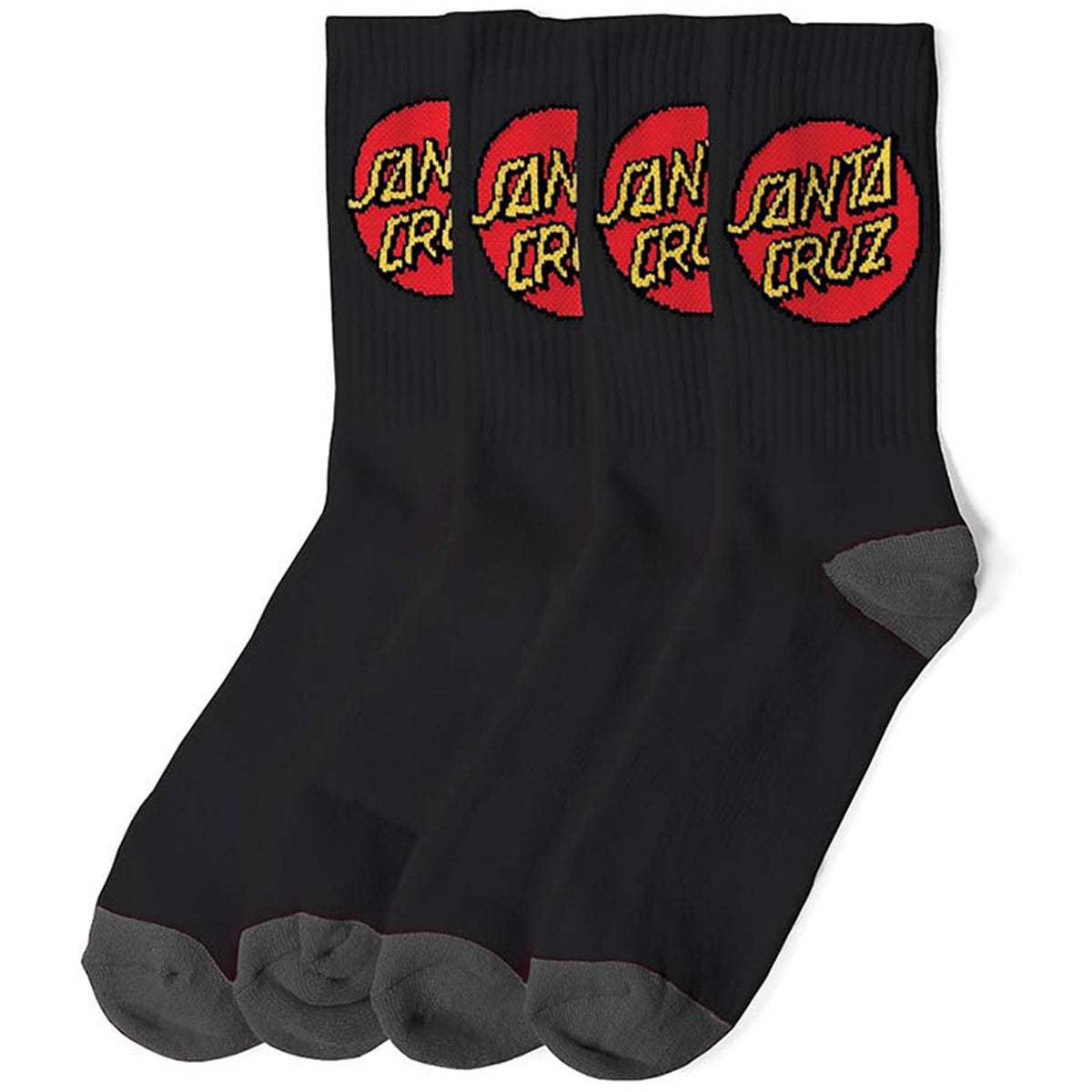 Cruz Youth Sock 4pk