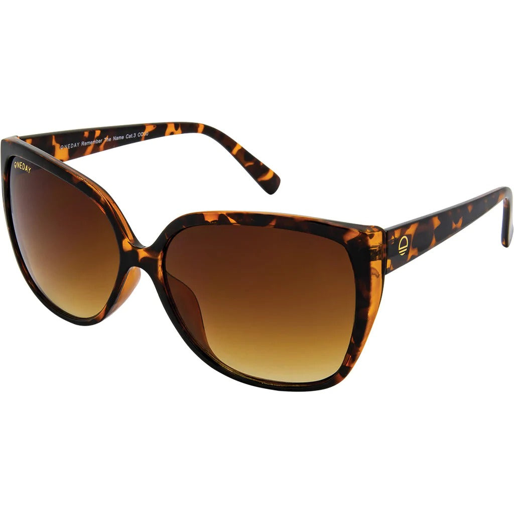 Remember The Name Sunglasses - Tort Brown
