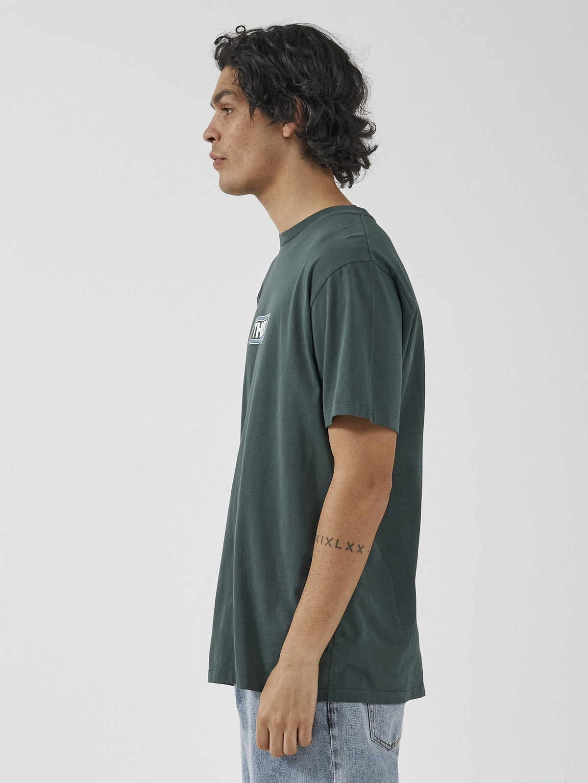 Varsity Merch Fit Tee - Sycamore