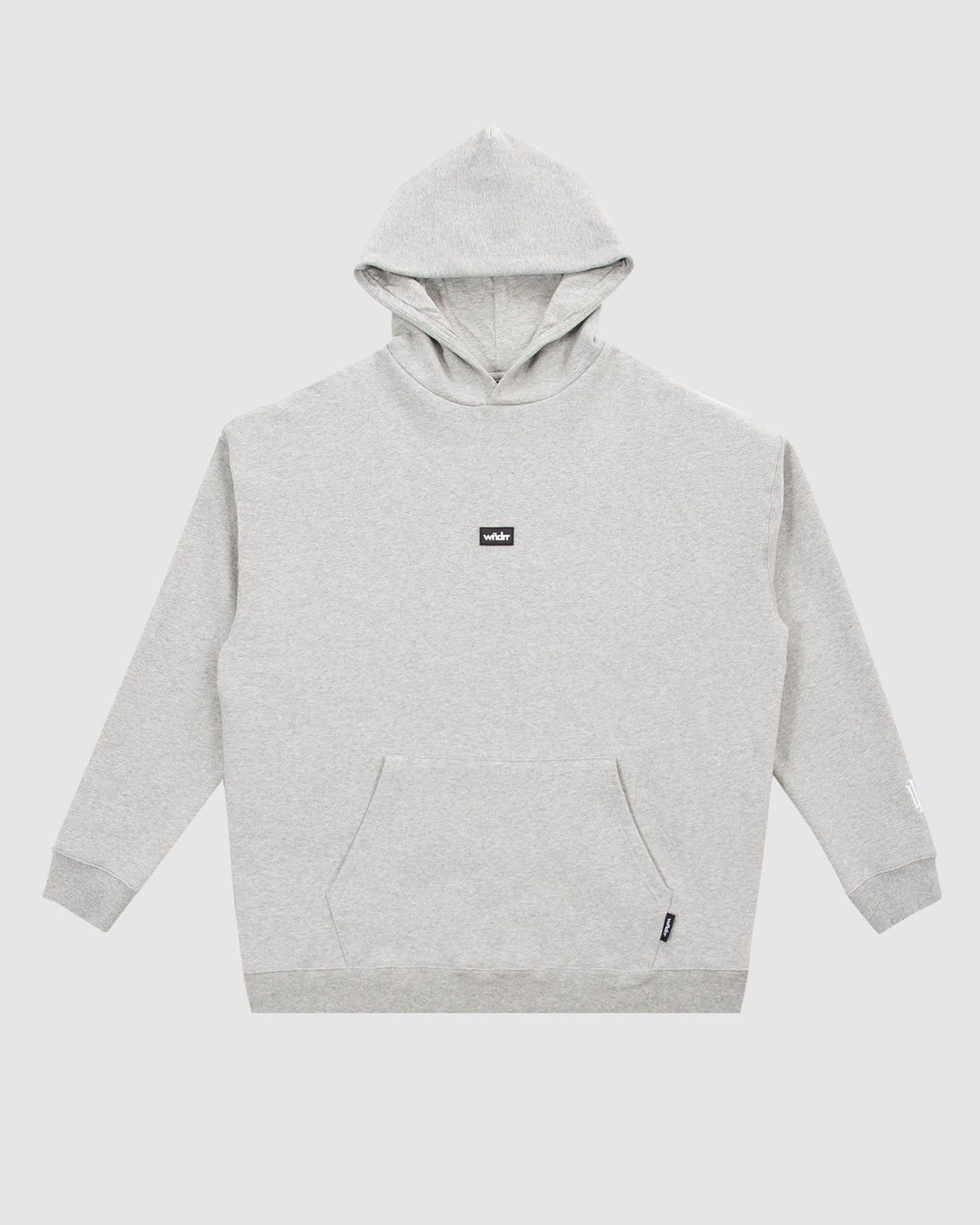 HOXTON V2 HEAVY WEIGHT HOOD SWEAT - GREY MARLE
