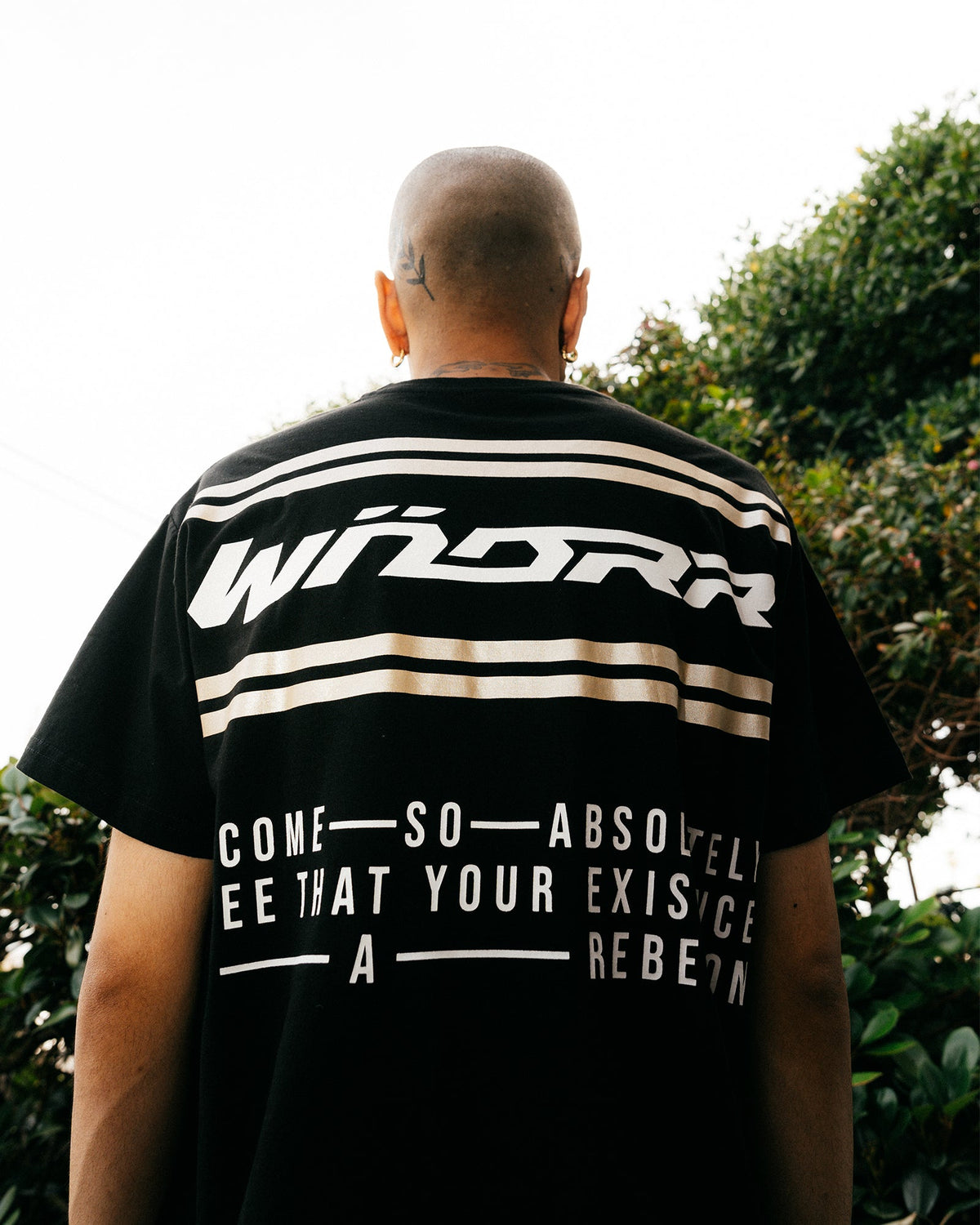 FORTRESS CUSTOM FIT TEE - BLACK