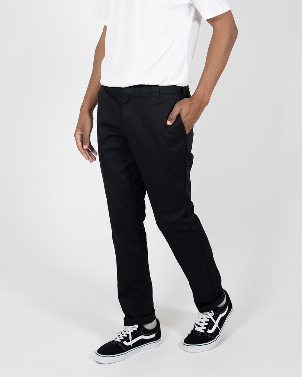 Dickies WE872 Slim Tapered Fit Pant Black