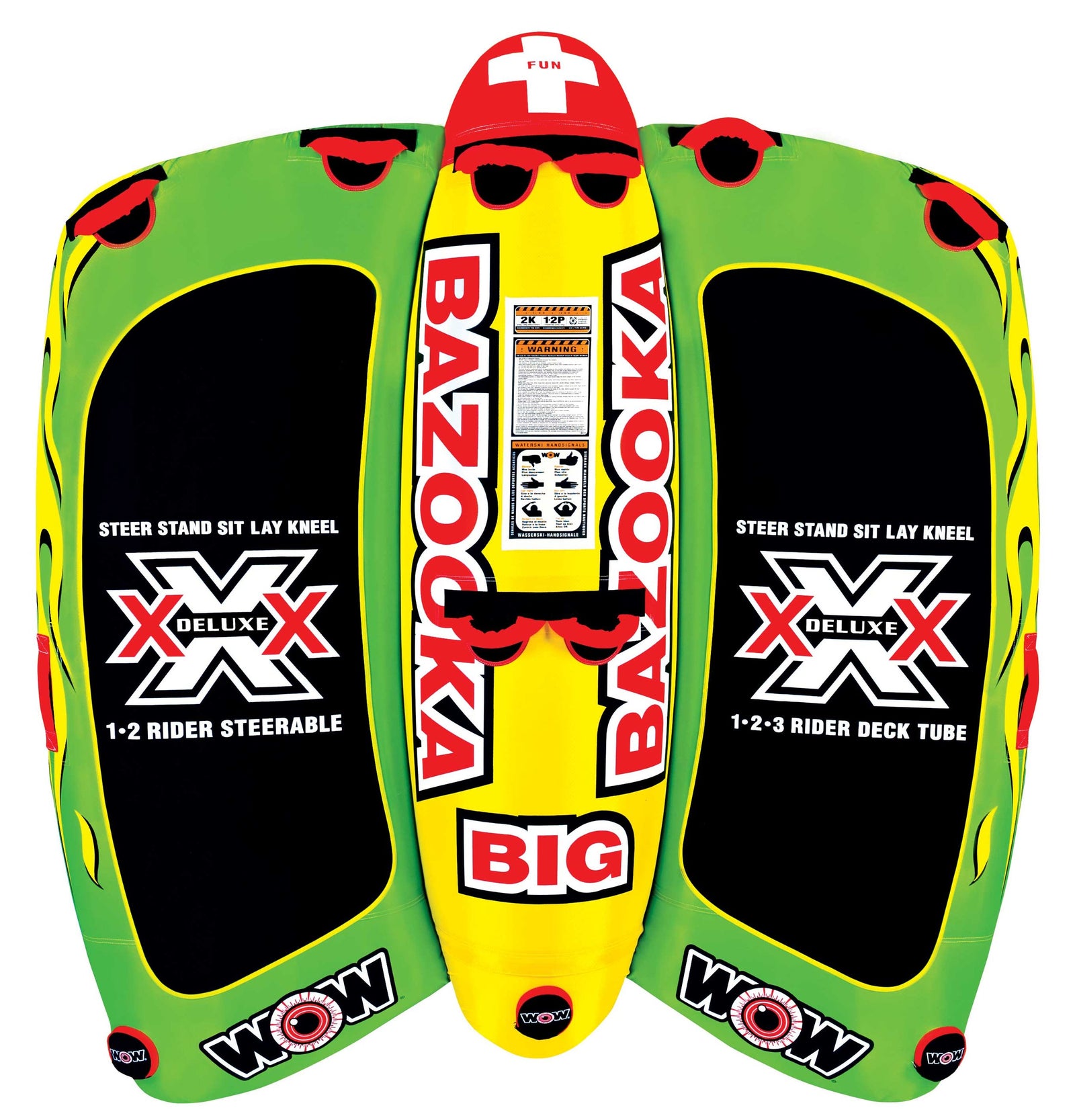 Big Bazooka 4 Person Ski Tube