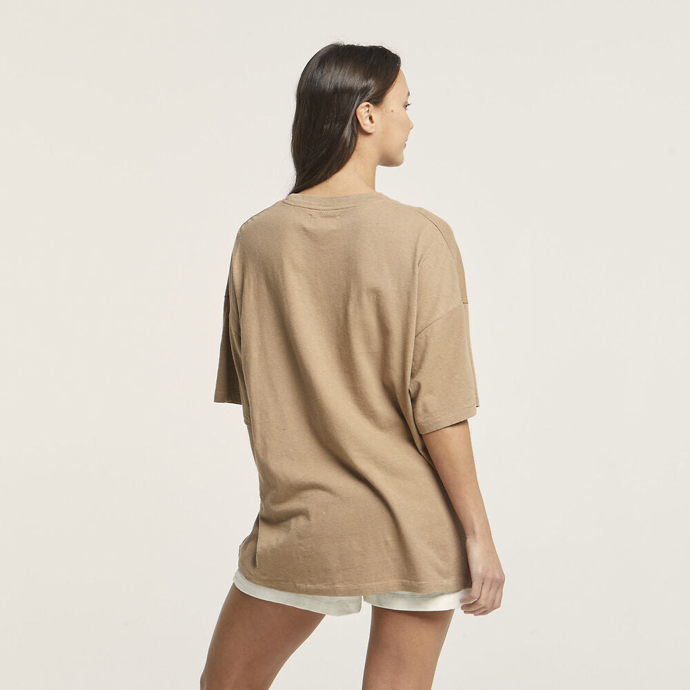 Coastal Floral Hemp Tee