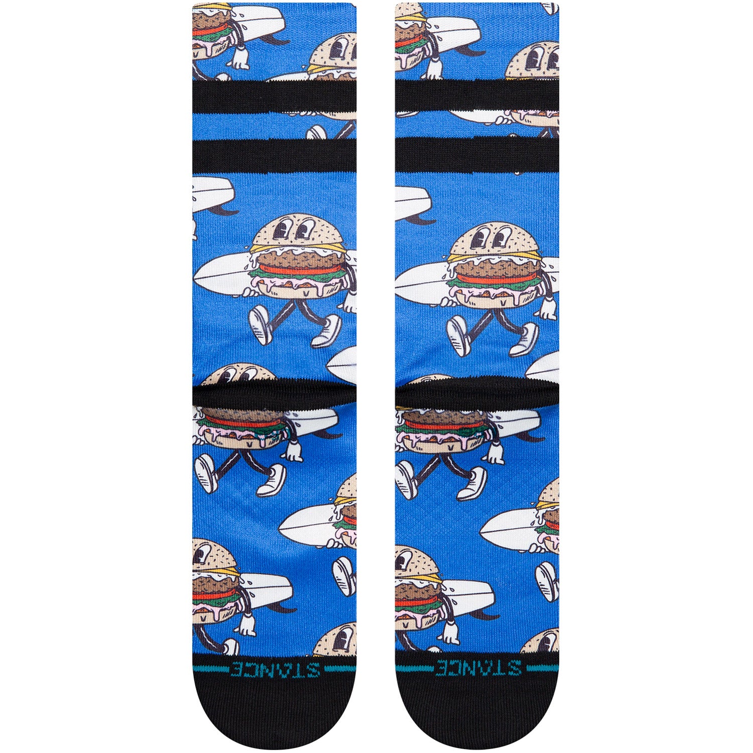 Stance Sandy Crew Sock Blue
