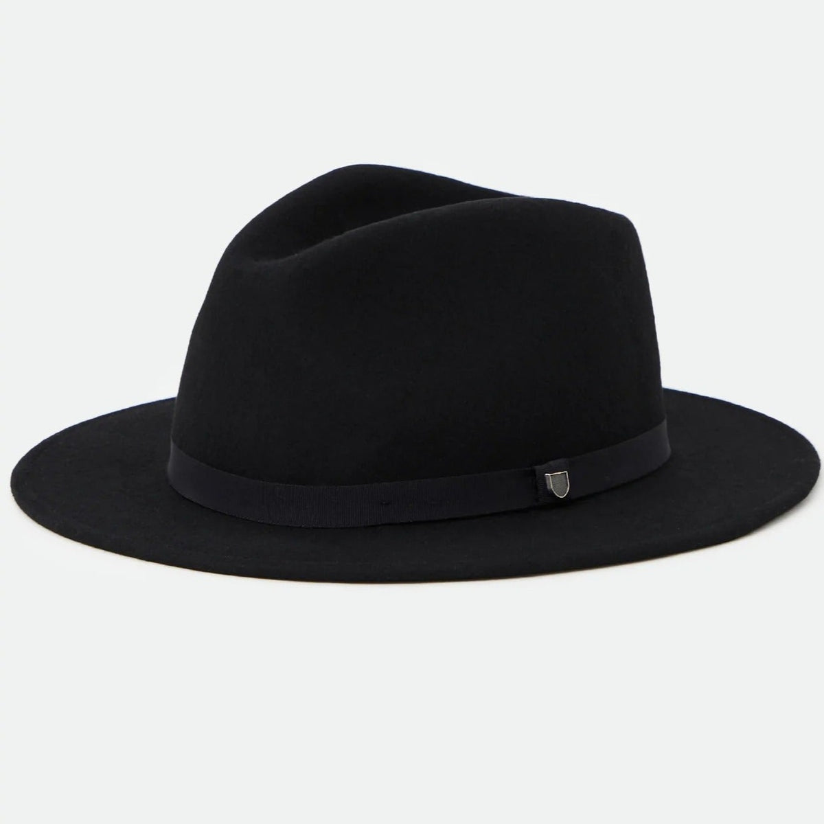 Wesley Packable Fedora Black/Black