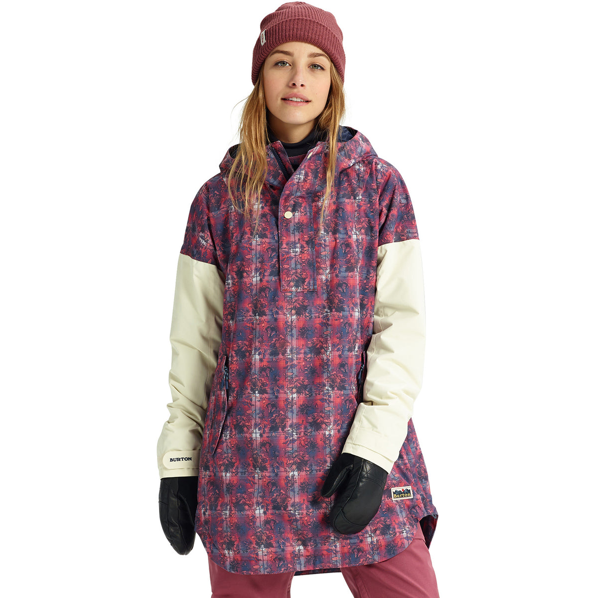 Burton Chuteout Anorak Snowboard Jacket 2019 Nevermind Floral 