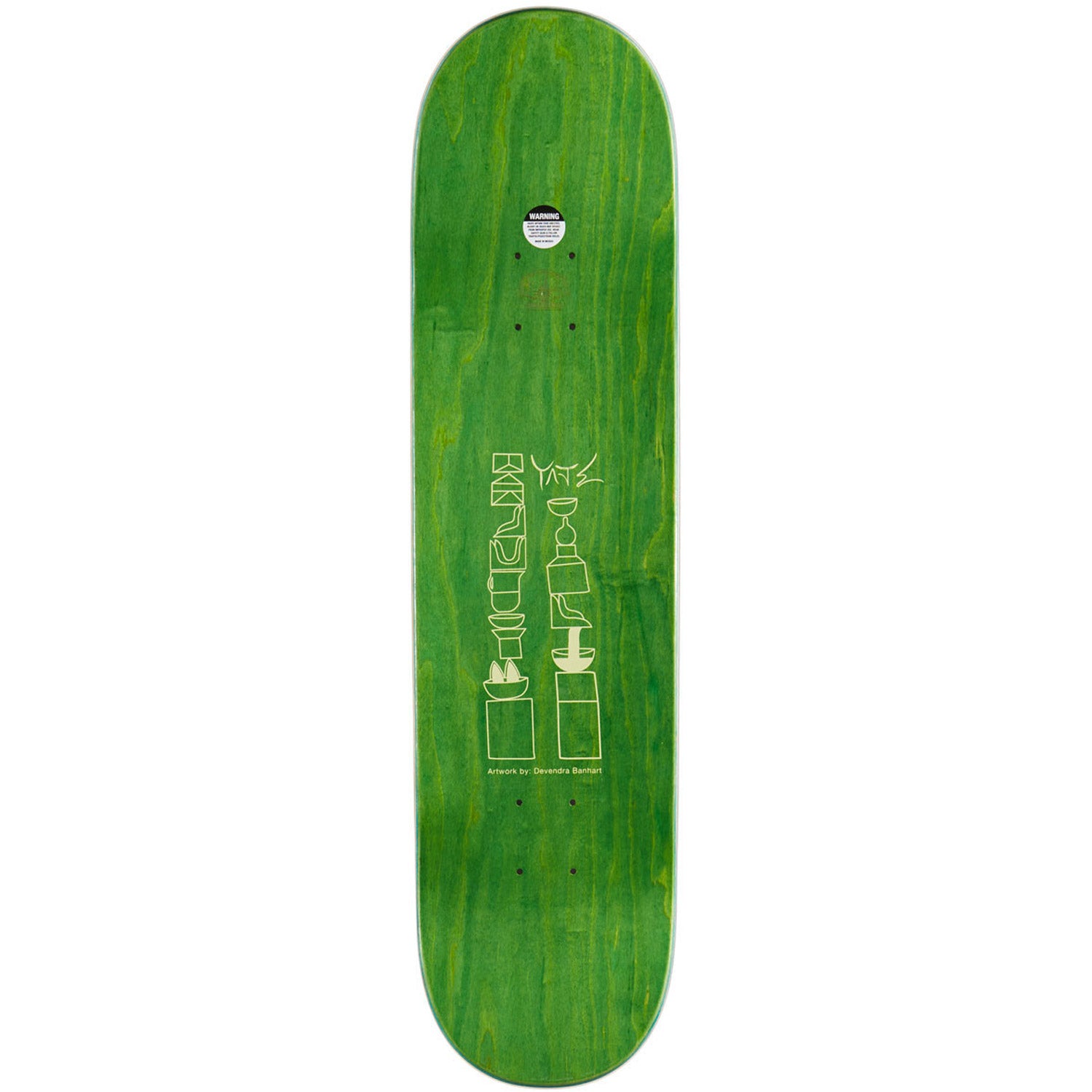 Yaje Popson Bruja Buena 8.0" Skateboard Deck
