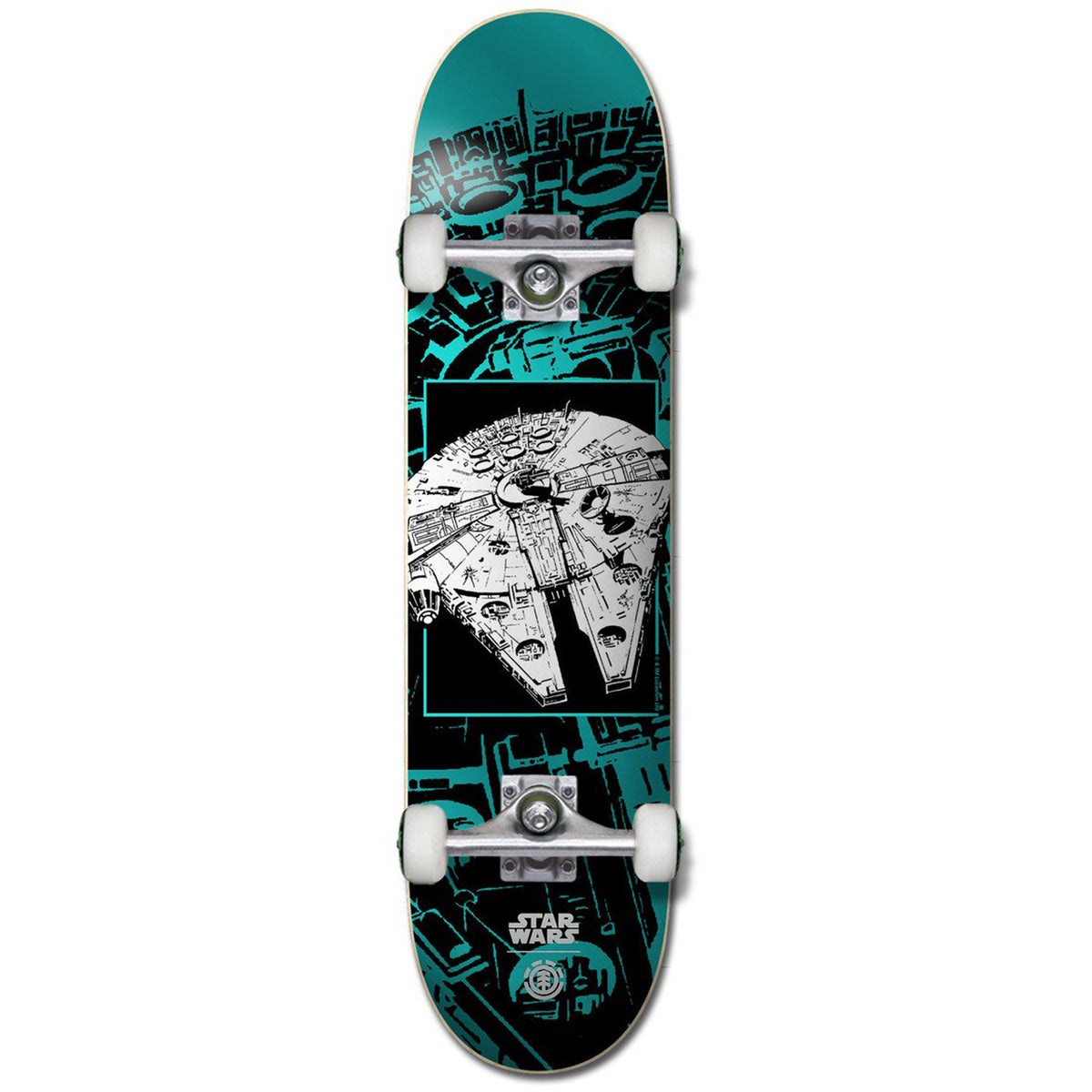 Star Wars X Element Millennium 8.0" Complete Skateboard