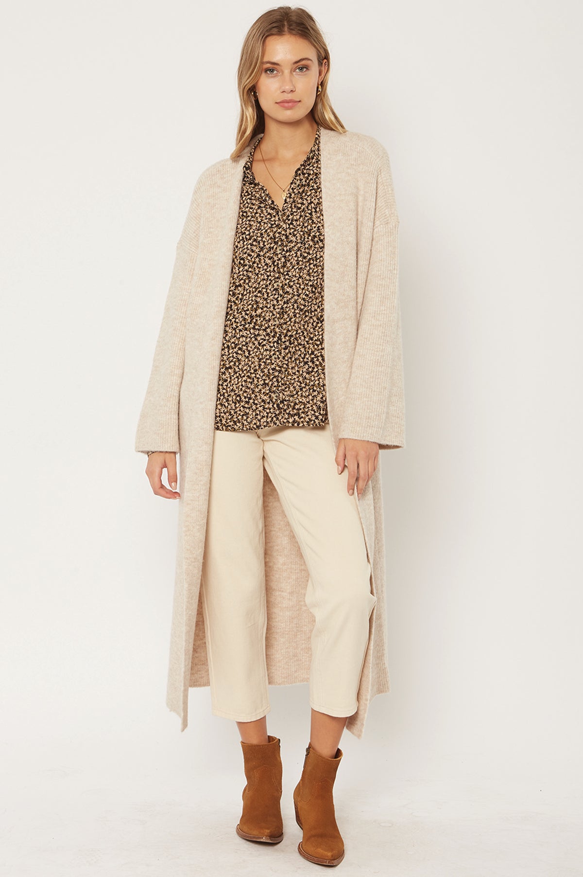 Amuse Society Artisan Sweater Oatmeal