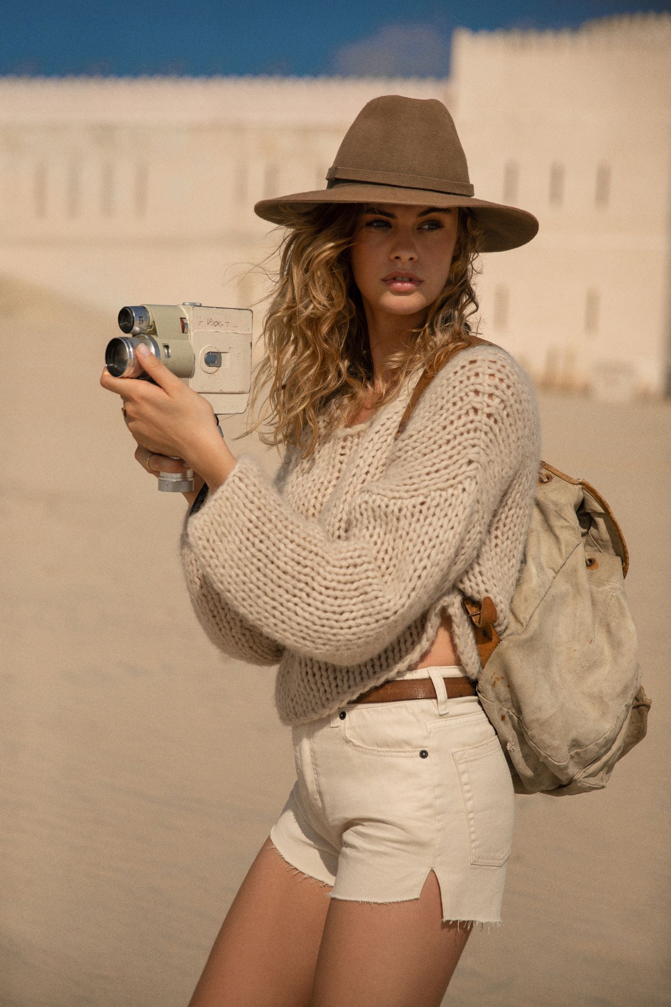 Amuse Society DESERT SKIES SWEATER KNIT Linen