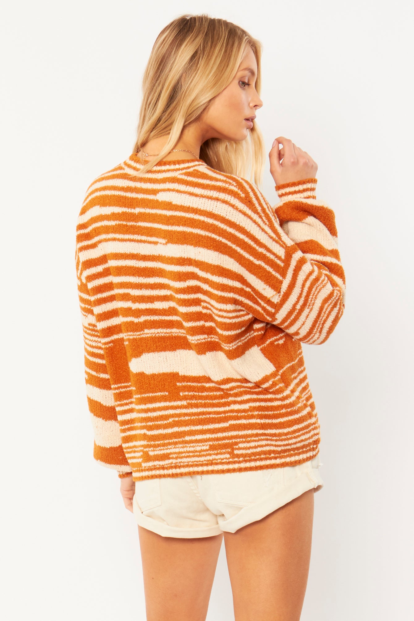 Amuse Society Donna Sweater Rum