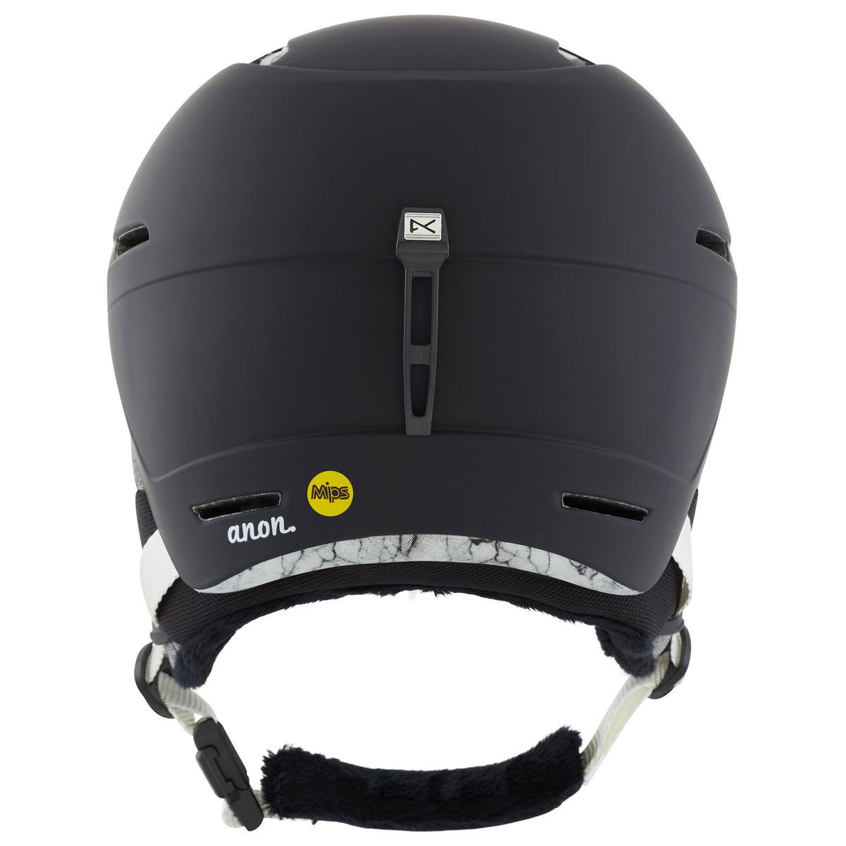 Anon Auburn MIPS Asian Fit Helmet 2021 Black Marble
