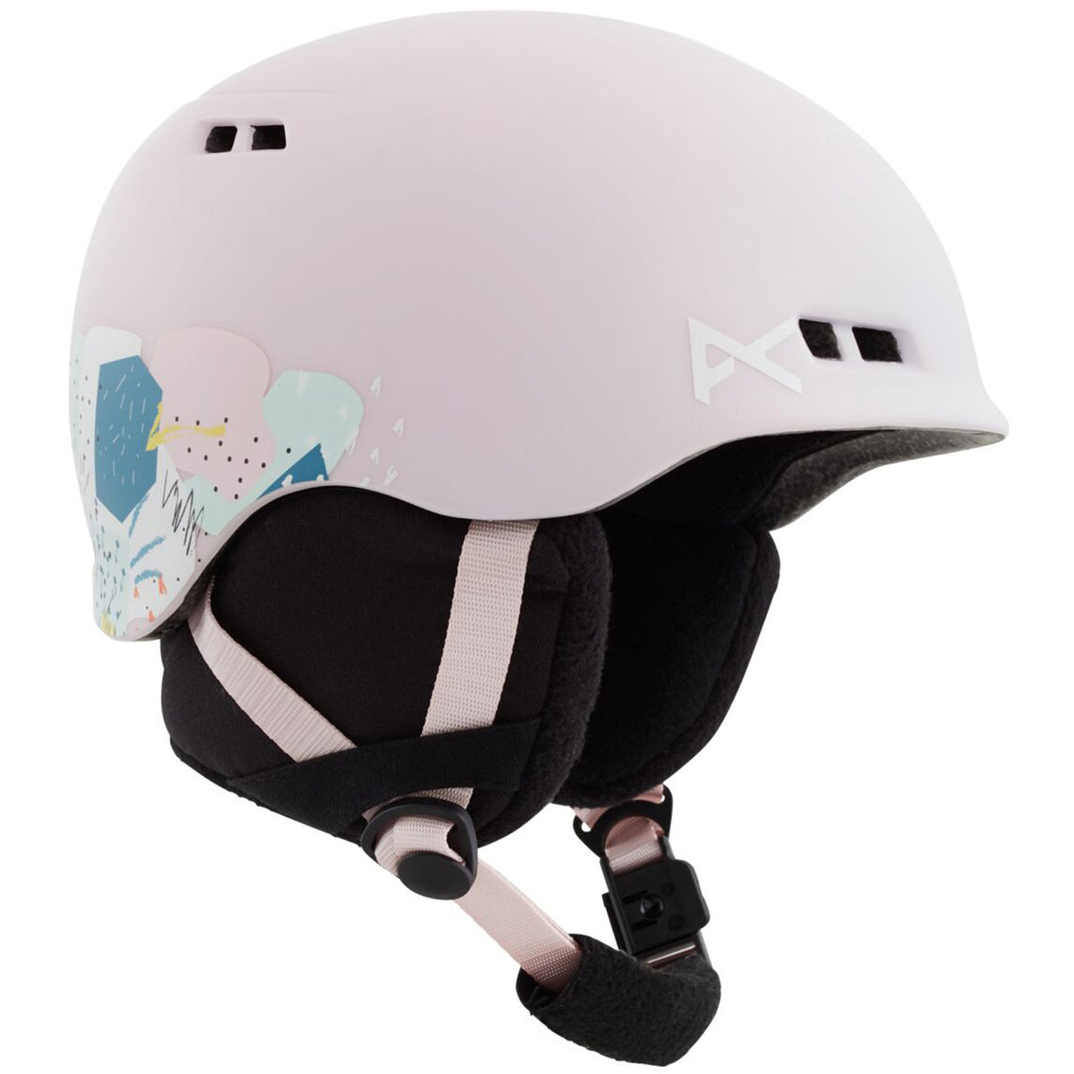 Anon Burner Kids Helmet 2021 Pastel Pink