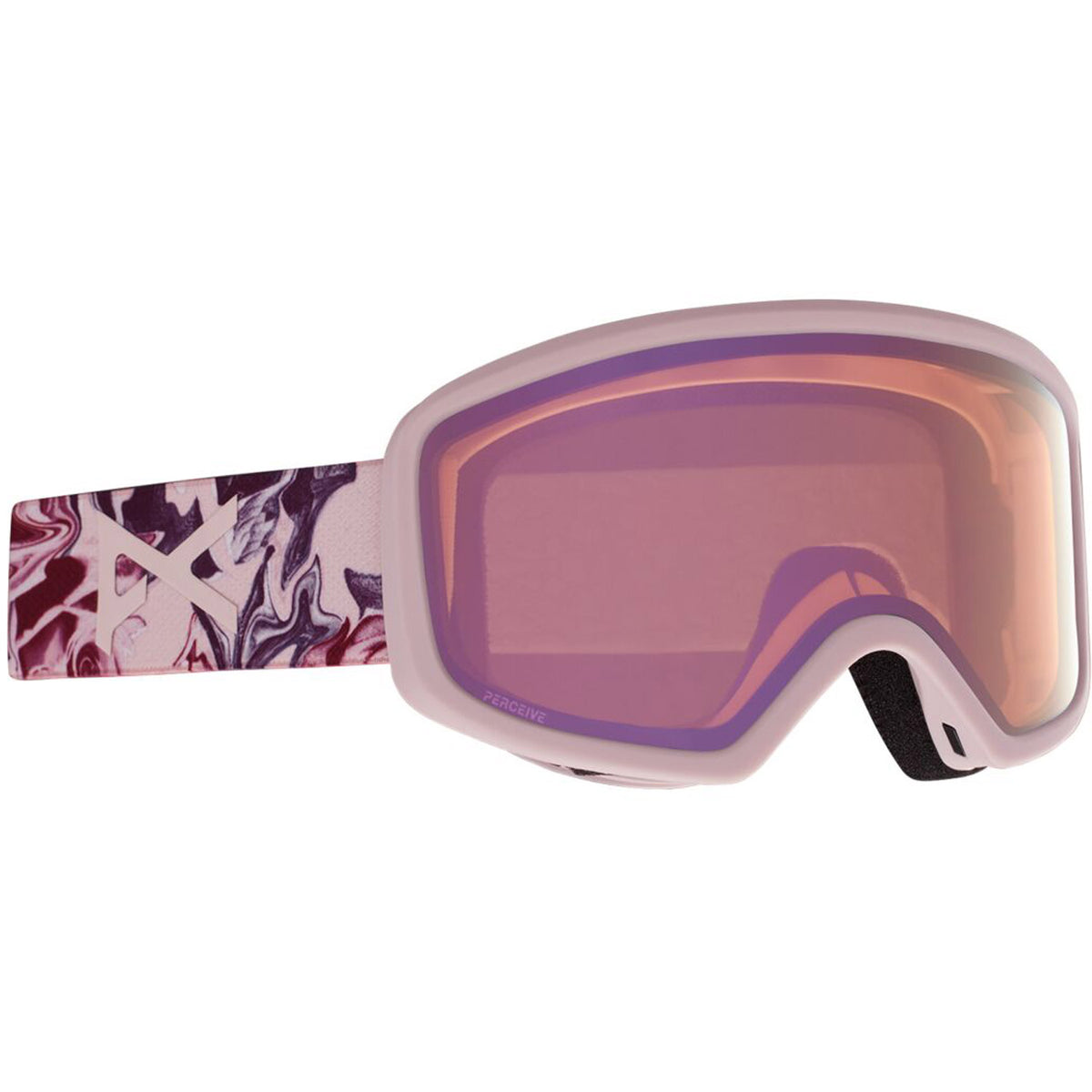 Anon Deringer Asian Fit Goggle 2021 Wavy -  Perceive Cloudy Pink Lens