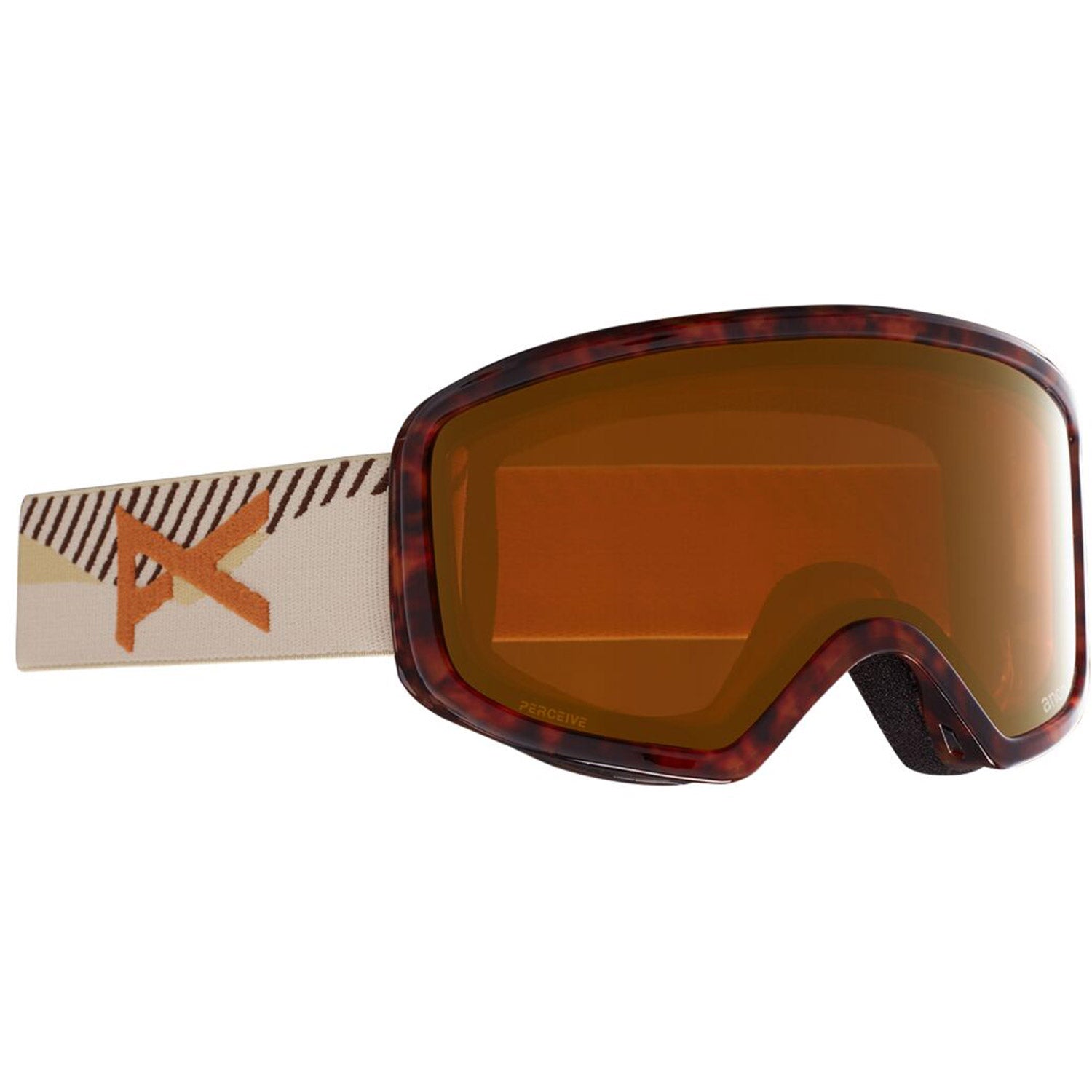 Anon Deringer Goggle 2021 Tort 3.0 - Perceive Sunny Bronze Lens w/ Amber Lens