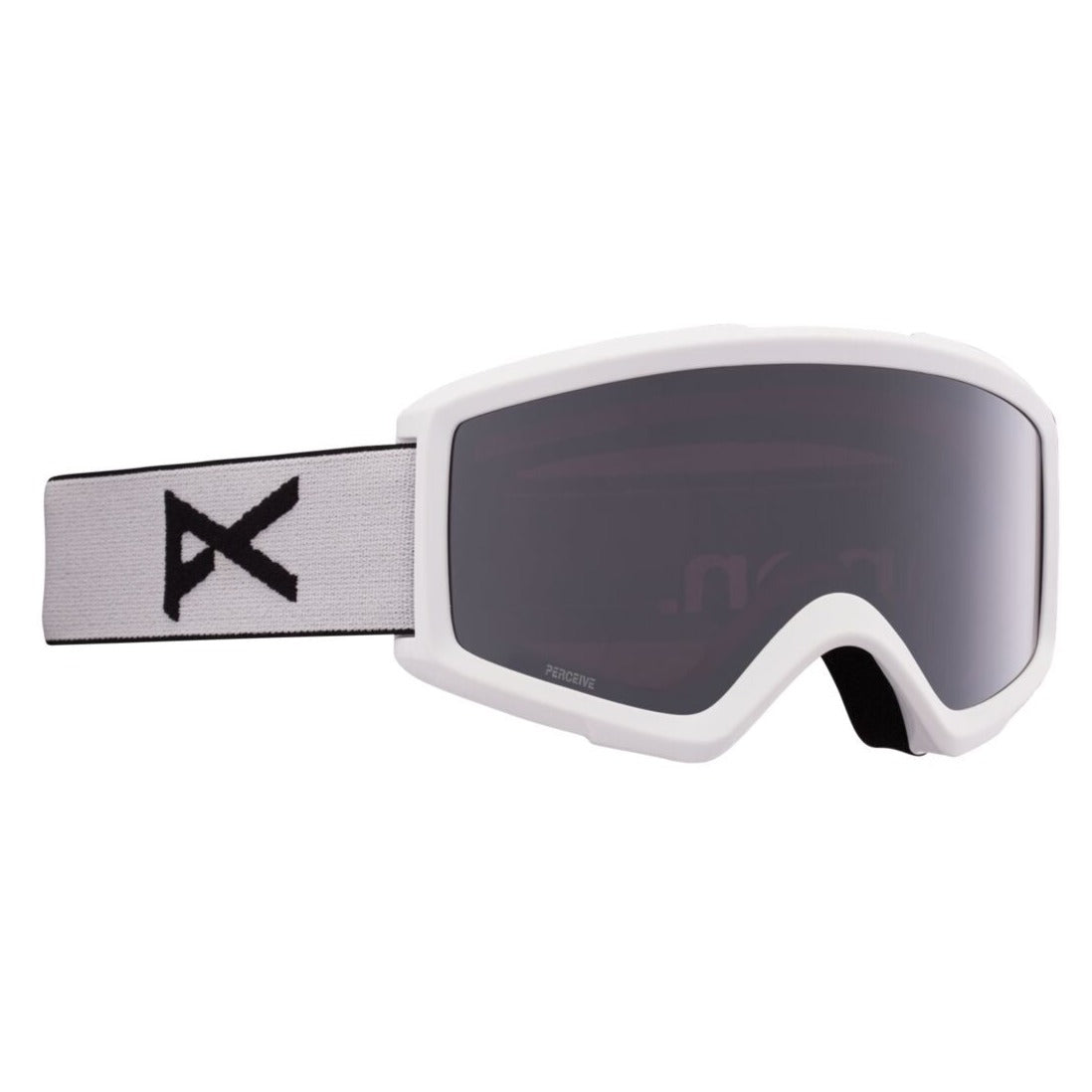 Anon Helix 2.0 Goggle 2023 White - Perceive Sunny Onyx w/ Amber Lens