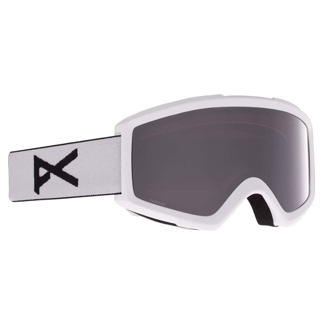 Anon Helix 2.0 Low Bridge Fit Google 2023 White - Perceive Sunny Onyx w/ Amber Lens