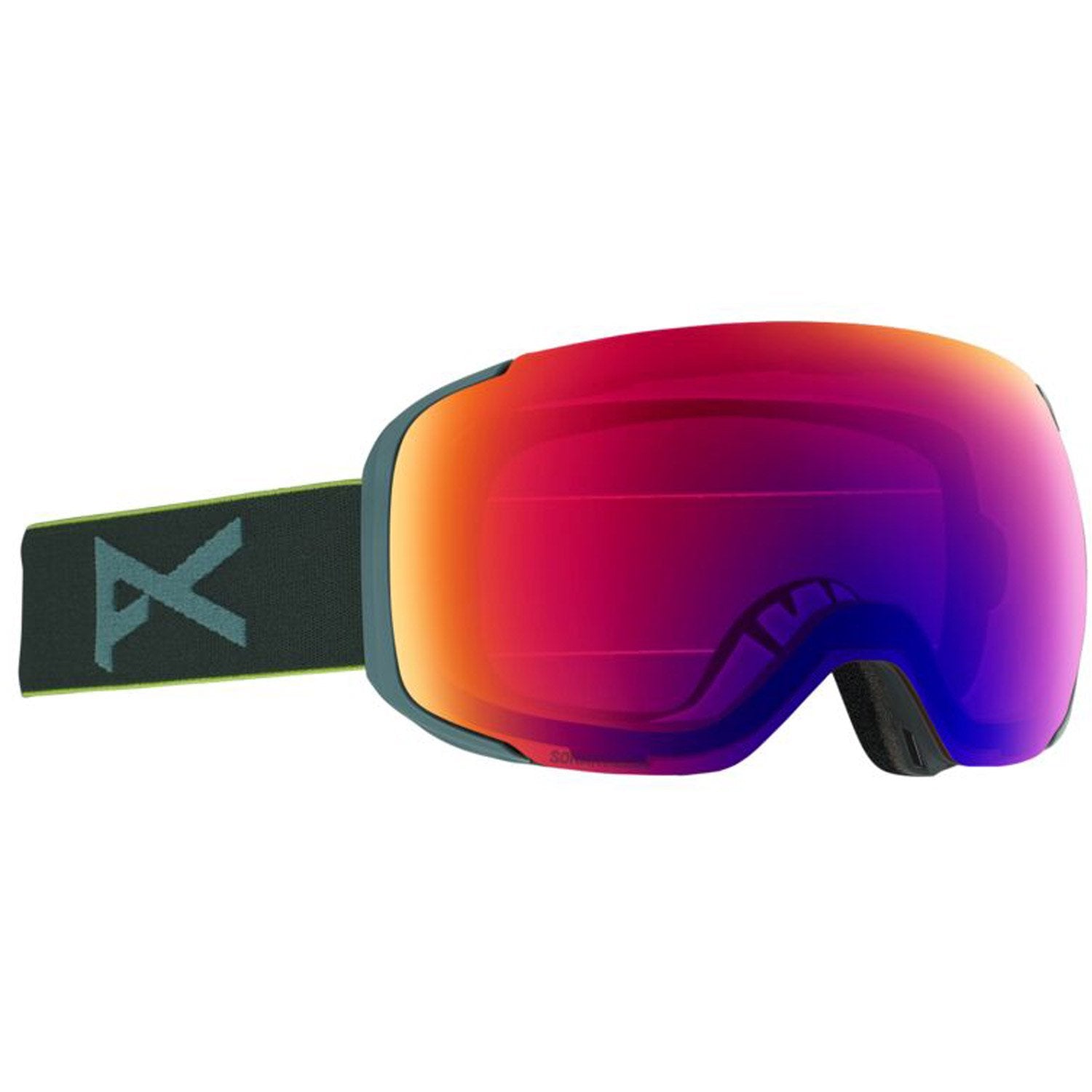 Anon M2 Goggle 2020 Gray Pop - Sonar Infrared Blue w/ Sonar Silver Lens