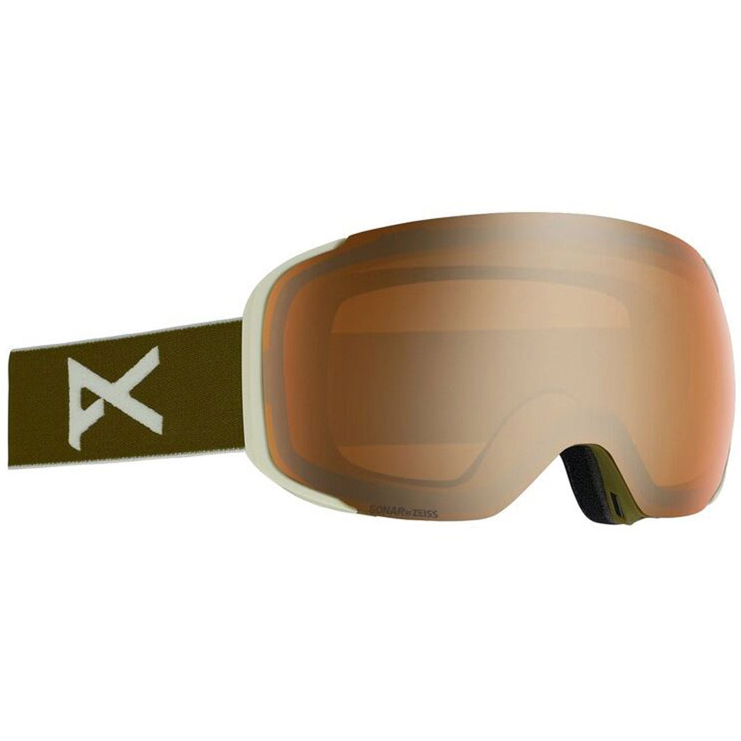 Anon M2 Goggle 2020 Olive - Sonar Bronze w/ Sonar Infrared Lens