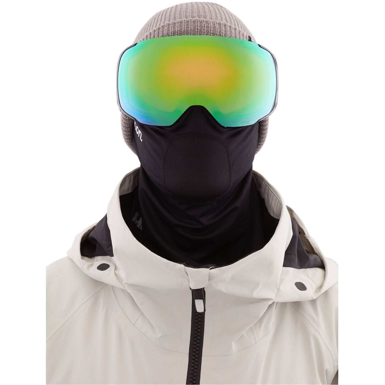 Anon M2 MFI Goggle 2021 Black - Perceive Variable Green Lens w/ Perceive Cloudy Pink Lens