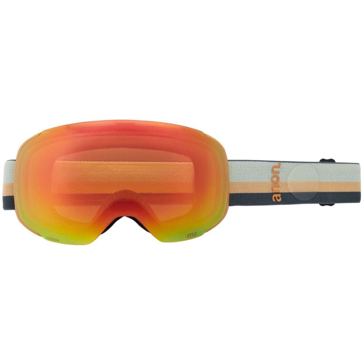 Anon M2 MFI Goggle 2021 Rising - Perceive Sunny Bronze Lens w/ Perceive Cloudy Burst Lens