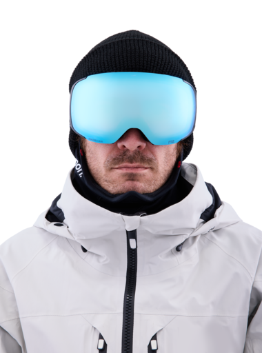 Anon M2 MFI Goggle 2023 Black - Perceive Variable Blue w/ Perceive Cloudy Pink Lens