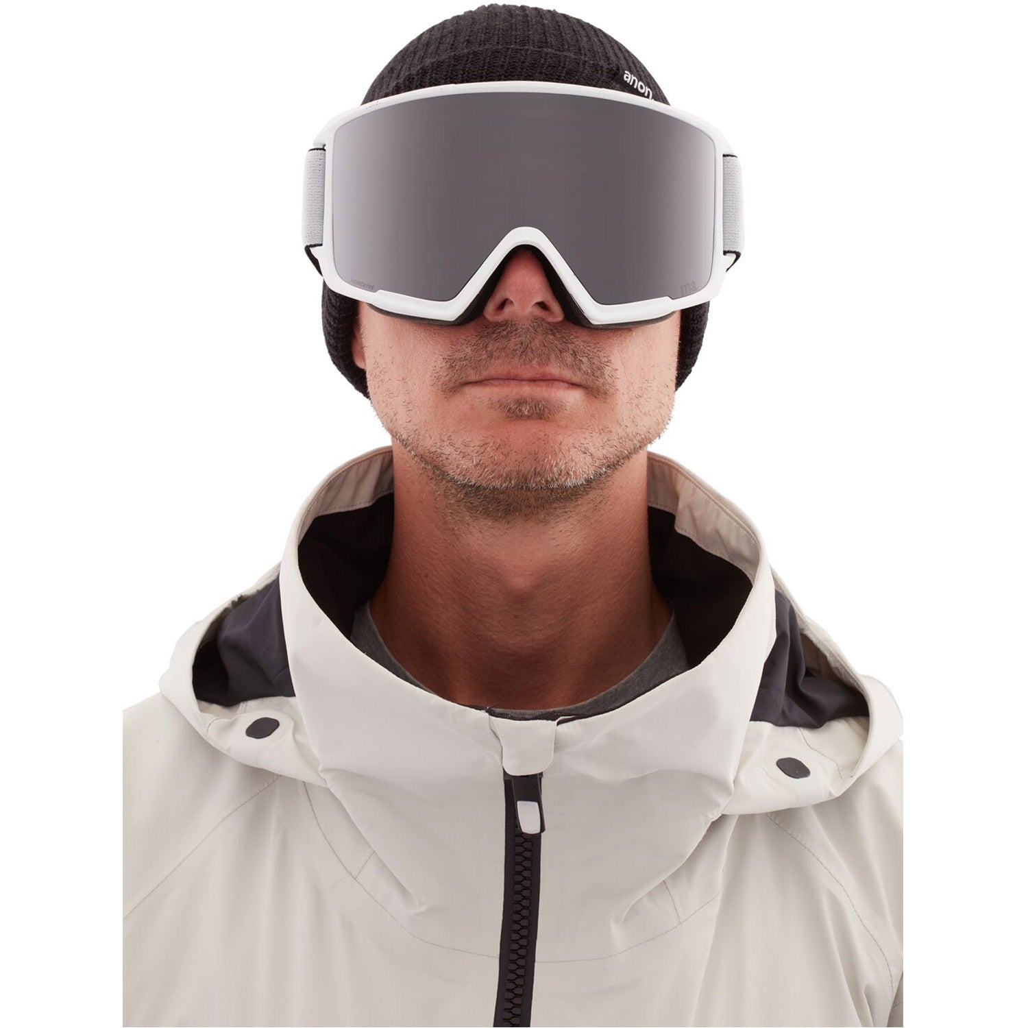 Anon M3 Goggle 2021 White - Perceive Sunny Onyx Lens w/ Perceive Variable Violet Lens