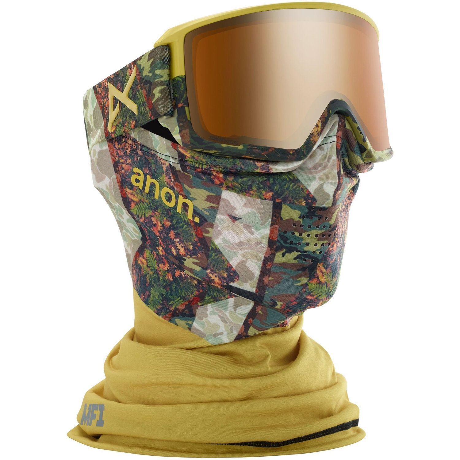 anon RELAPSE MFI SONAR BRONZE ANON RELAPSE GOGGLES + BONUS
