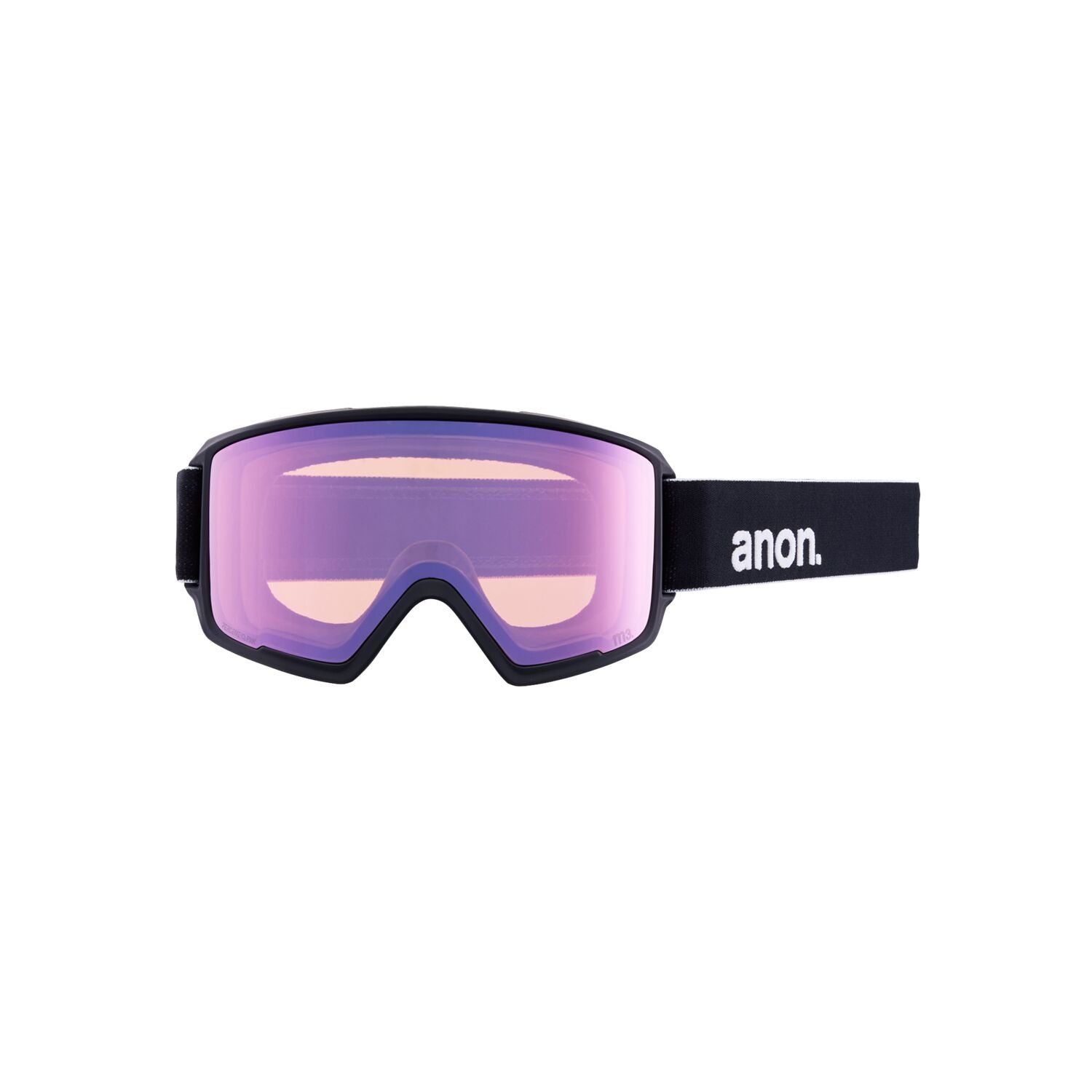 Anon M3 MFI Goggle 2023 Black - Perceive Variable Blue w/ Perceive Cloudy Pink Lens
