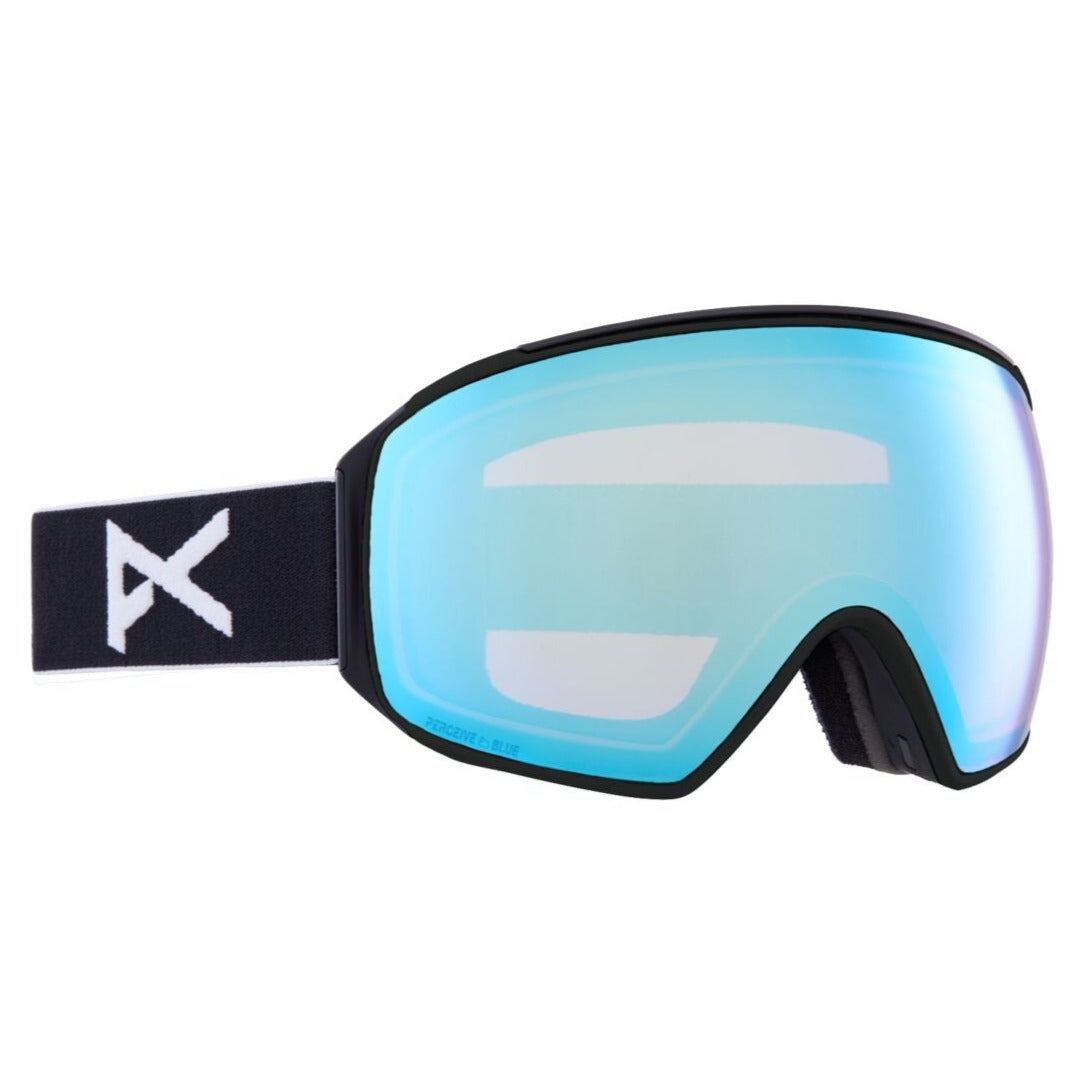 Anon M4 Toric MFI Goggle 2023 Black - Perceive Variable Blue w Perceive Cloudy Pink Lens