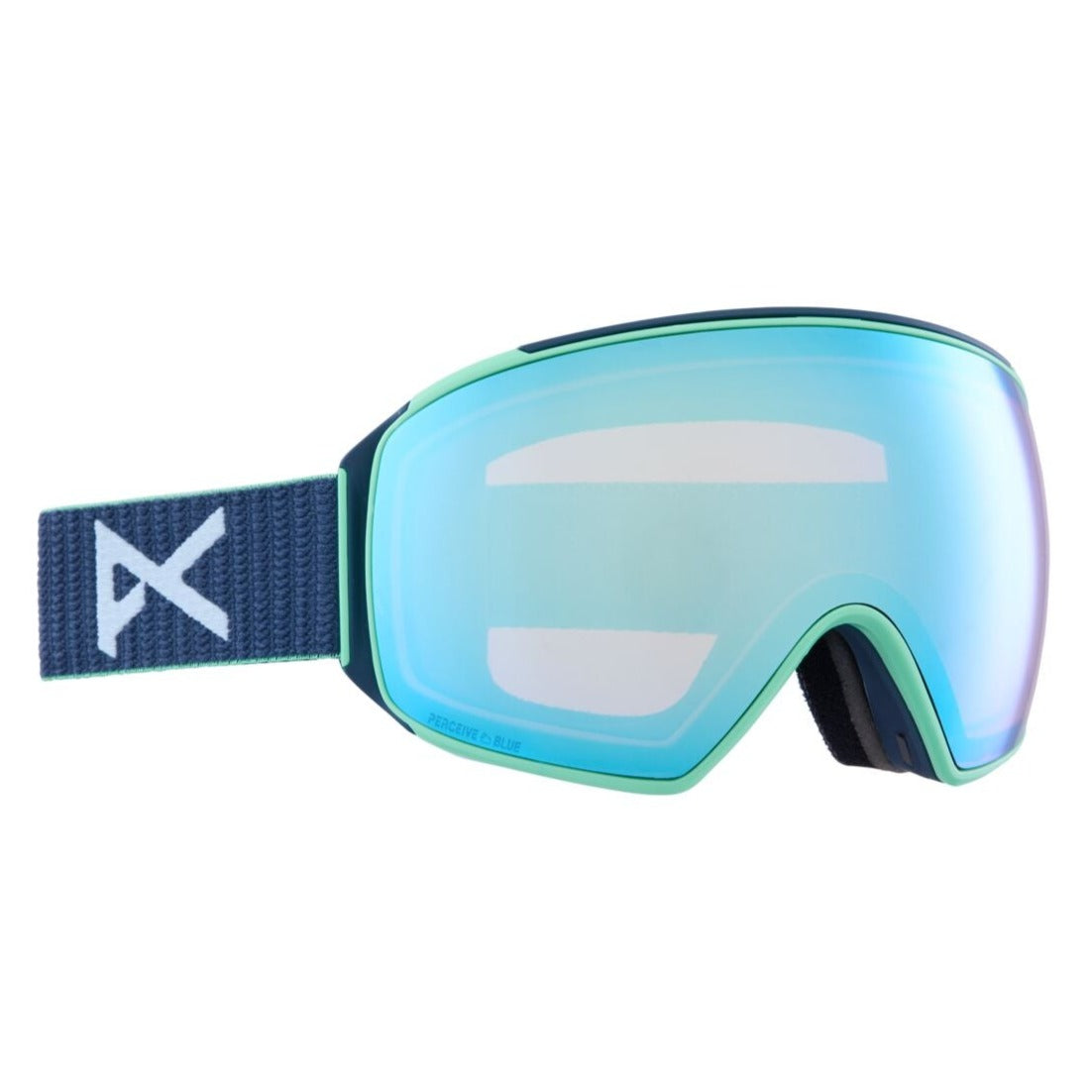Anon M4 Toric MFI Goggle 2023 Navy - Perceive Variable Blue w/ Perceive Cloudy Pink Lens