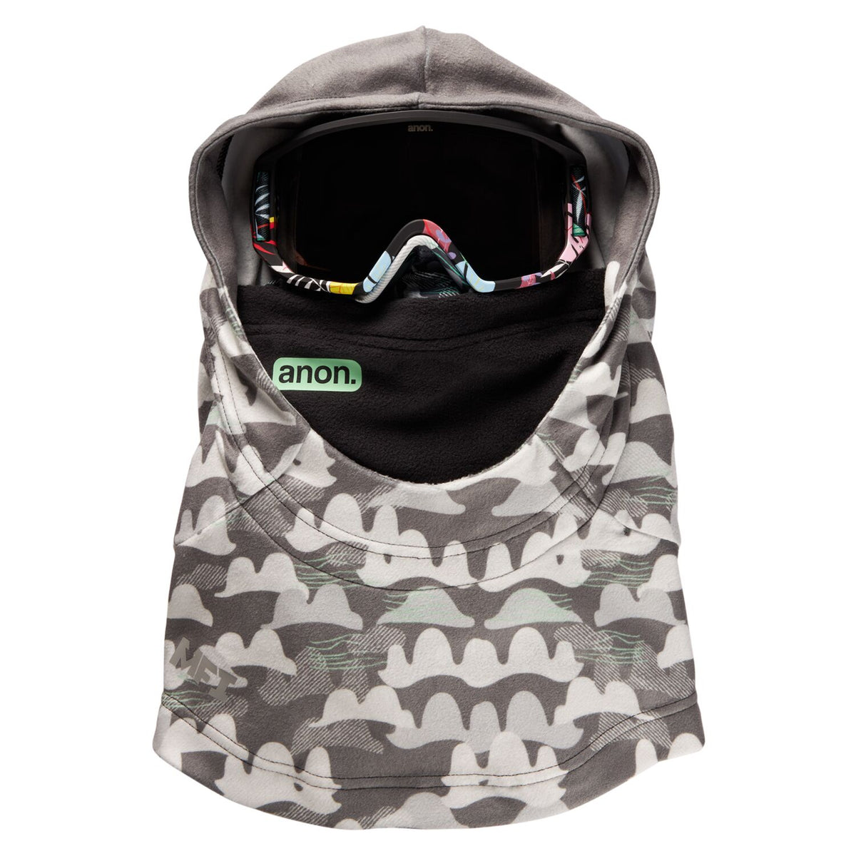 Anon MFI Hooded Balaclava Face Mask Mountain Stone
