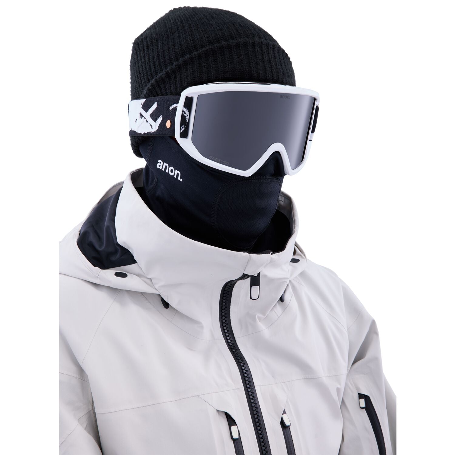 Anon Relapse Goggle 2023 Family Tree - Perceive Sunny Onyx w/ Amber Lens